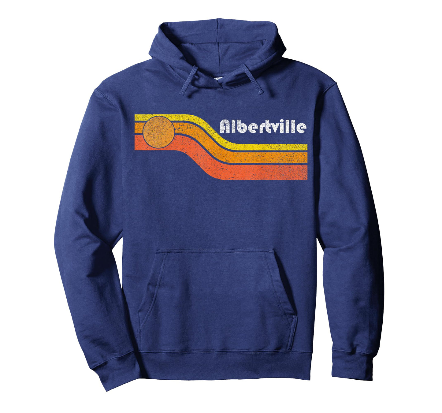 Albertville - Vintage Men Women 70s 80s Graphic Cool Retro T-Shirt