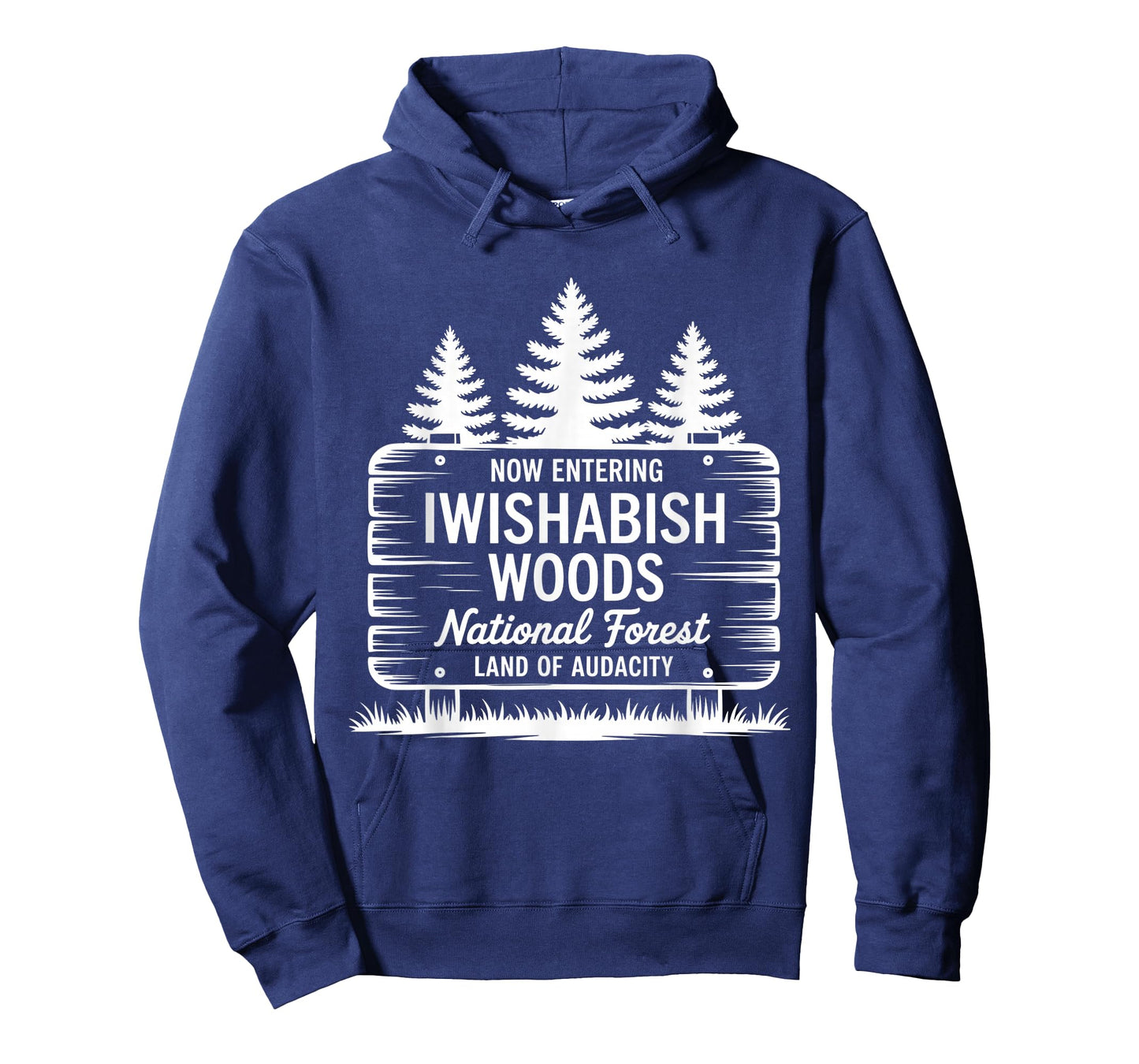 Now Entering Iwishabish Woods National Forest Land Audacity T-Shirt