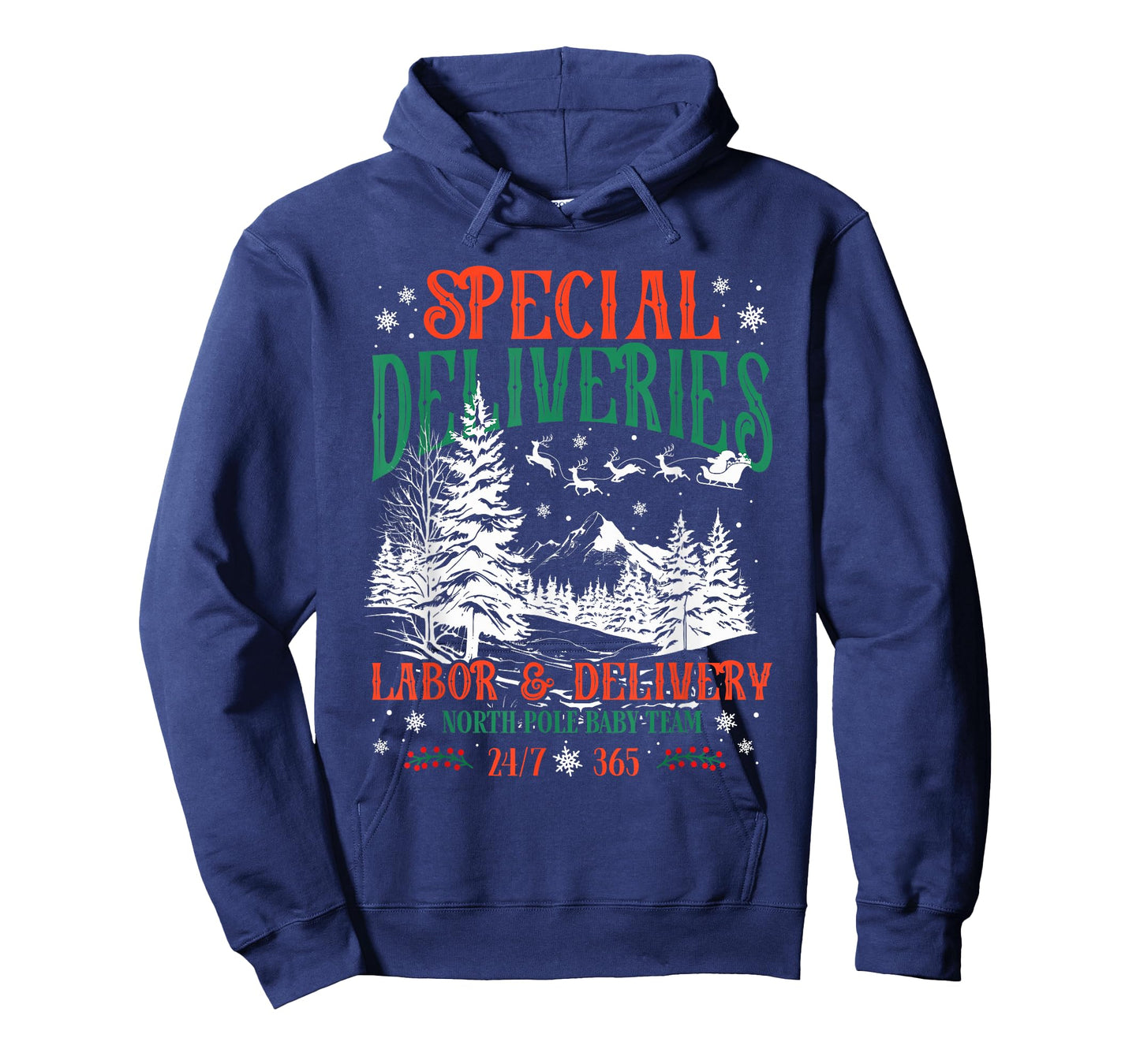 Special Deliveries Labor and Delivery Christmas for Nurses T-Shirt