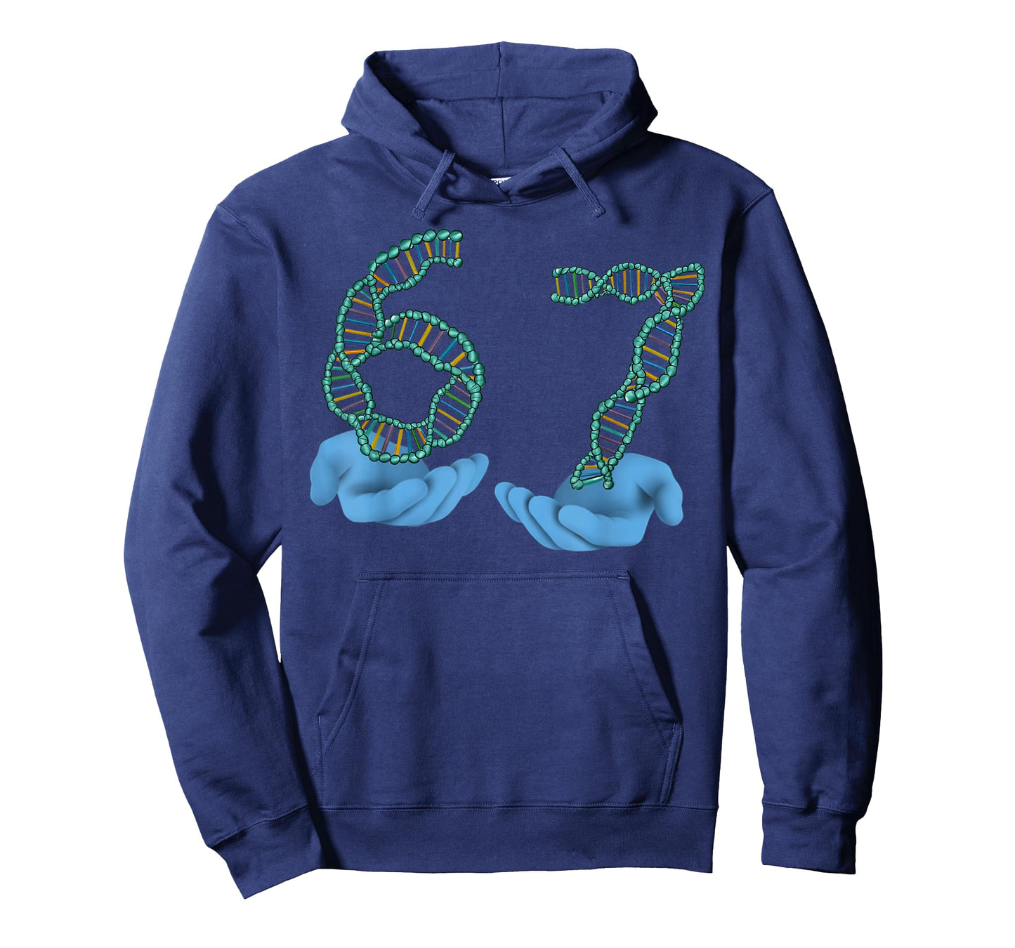 Funny 67 Number Meme DNA Replication Molecular Science Humor T-Shirt