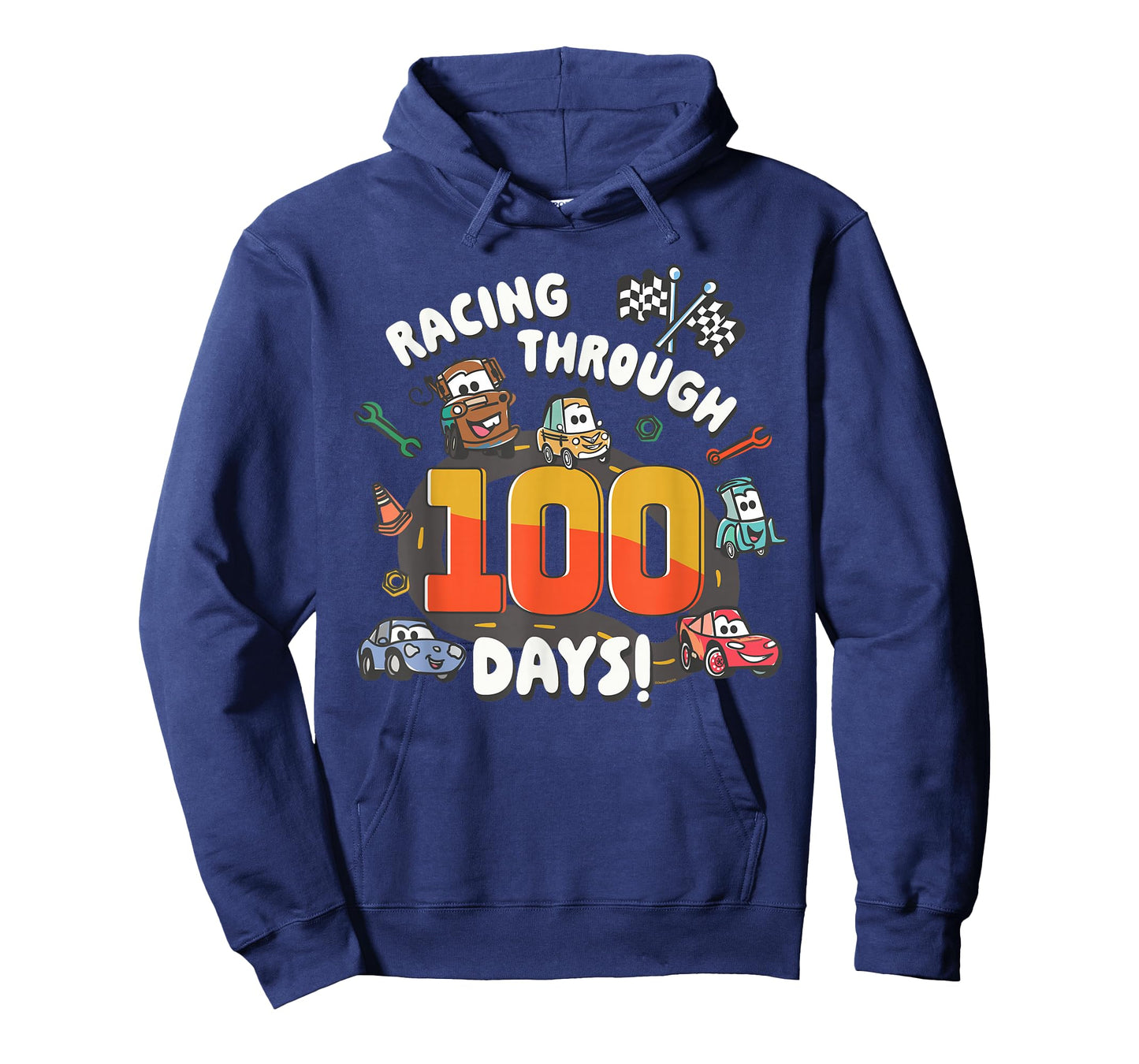 Disney & Pixar's Cars Racing Through 100 Days of School T-Shirt