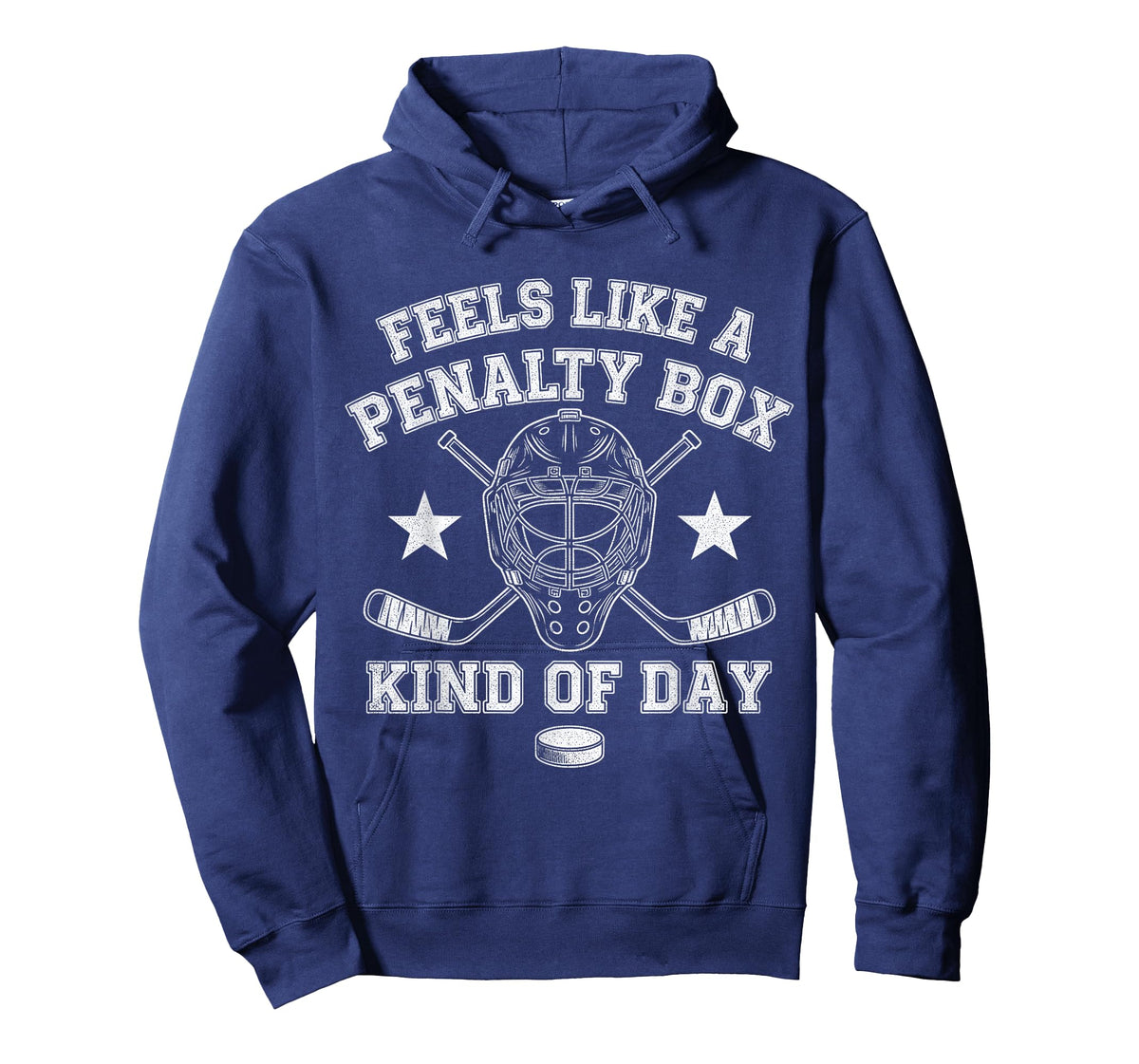 Funny Hockey Feels Like A Penalty Box Kind of Day T-Shirt