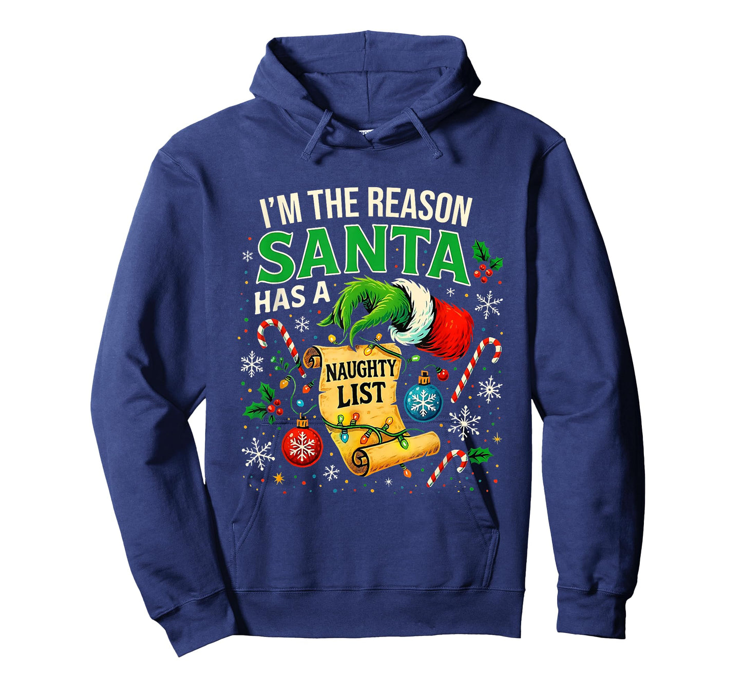 I’m The Reason Santa Has a Naughty List Christmas T-Shirt