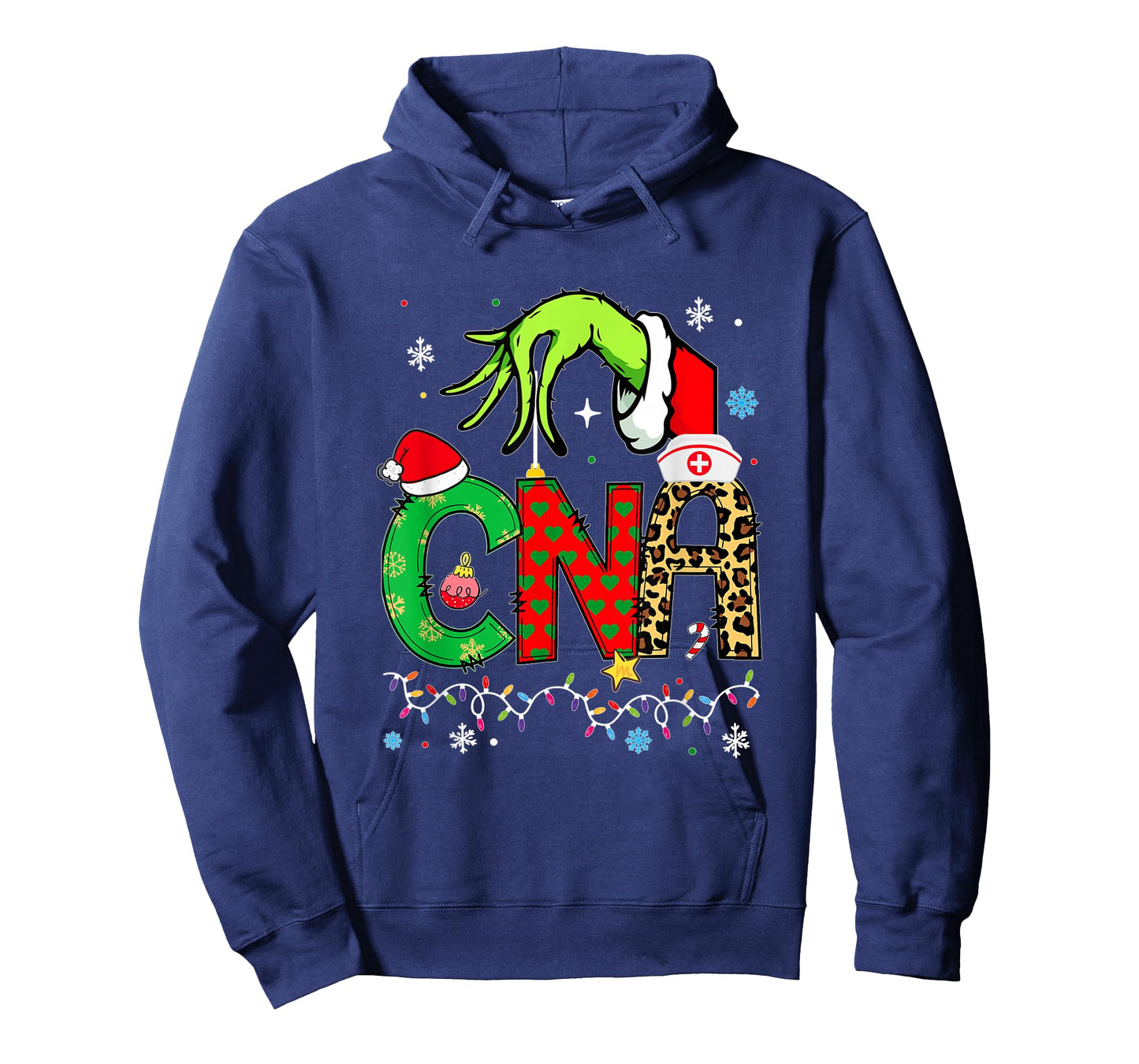 Funny CNA Christmas Shirt CNA Xmas for Women T-Shirt