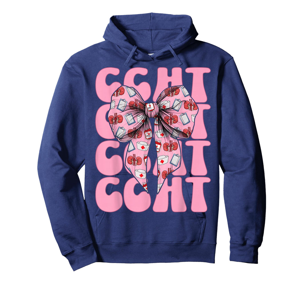 CCHT Dialysis Tech Dialysis Technician Girl Mom Coquette Bow T-Shirt