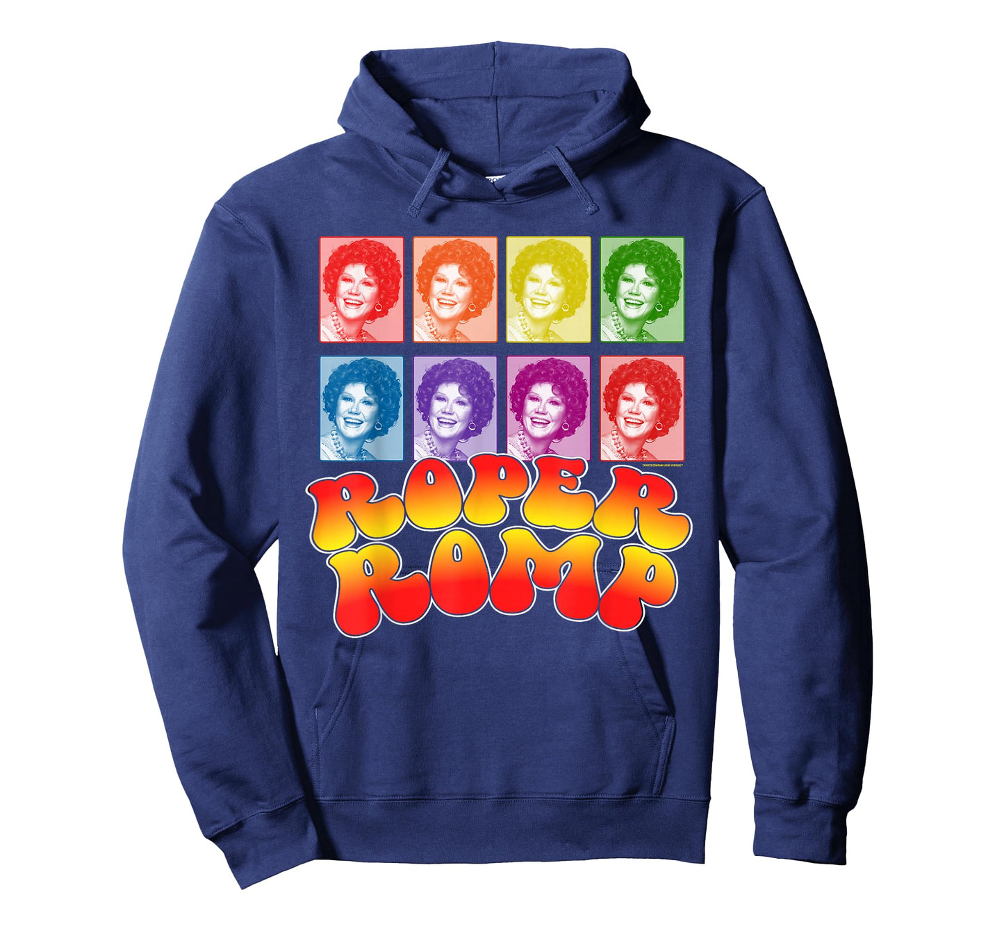 Roper Romp! Funny Mrs Roper Three's Company Pop Art Retro T-Shirt