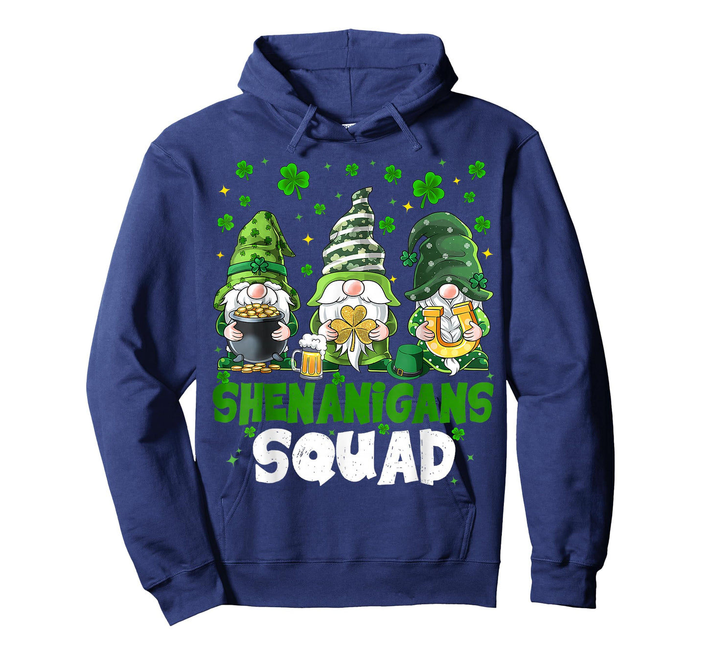 St Patricks Day Gnomes Shenanigans Squad Saint Pattys Women T-Shirt