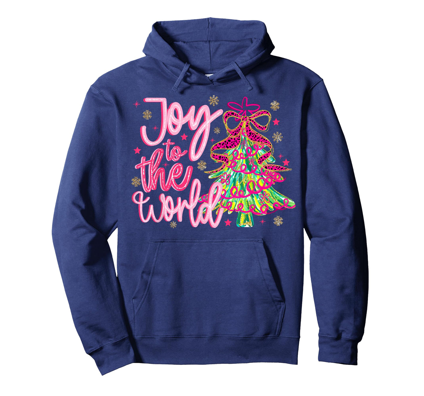 Joy to The World Jesus Christian Xmas Tree Christmas Holiday T-Shirt