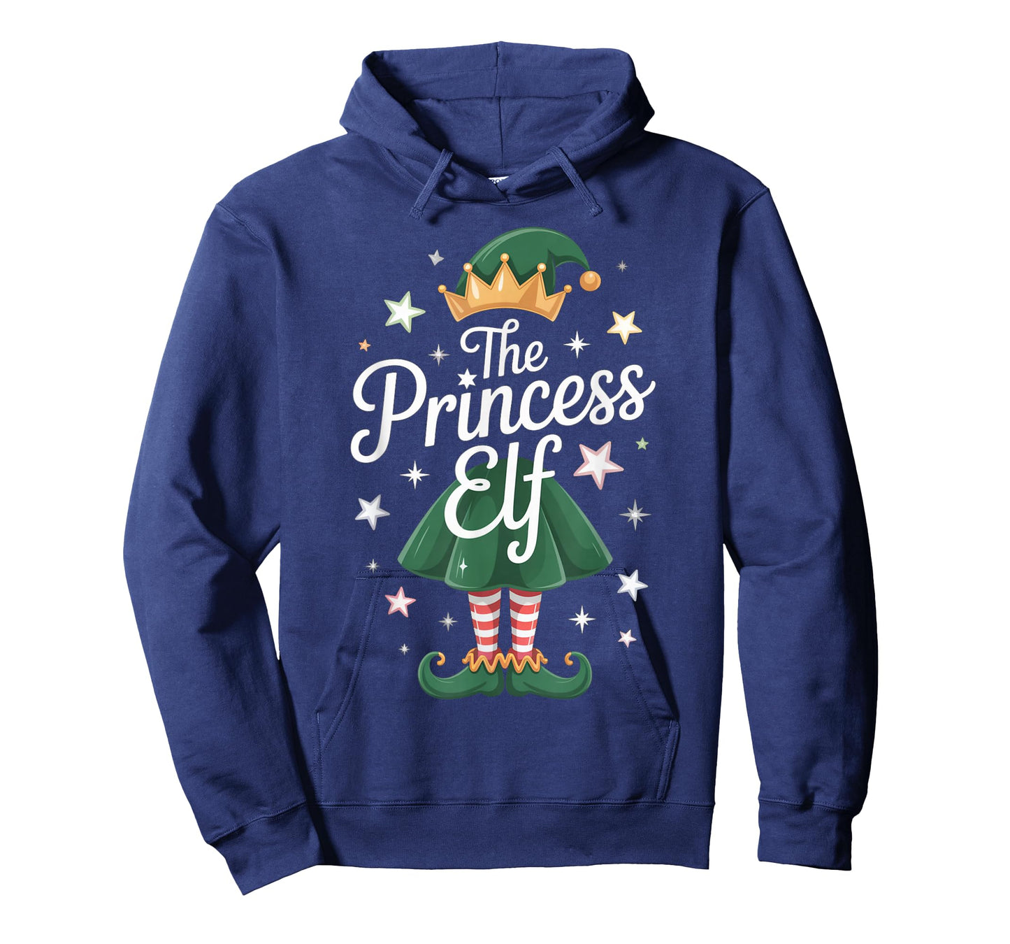 The Princess Elf Christmas Holiday Xmas 2026 Women Girl Kids T-Shirt