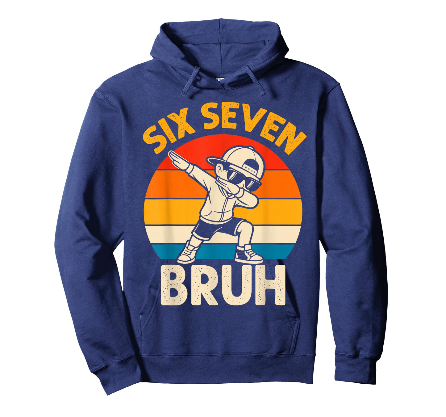 Dabbing Six Seven Bruh 67 Meme 6 7 Numbers Funny Boys Kids T-Shirt