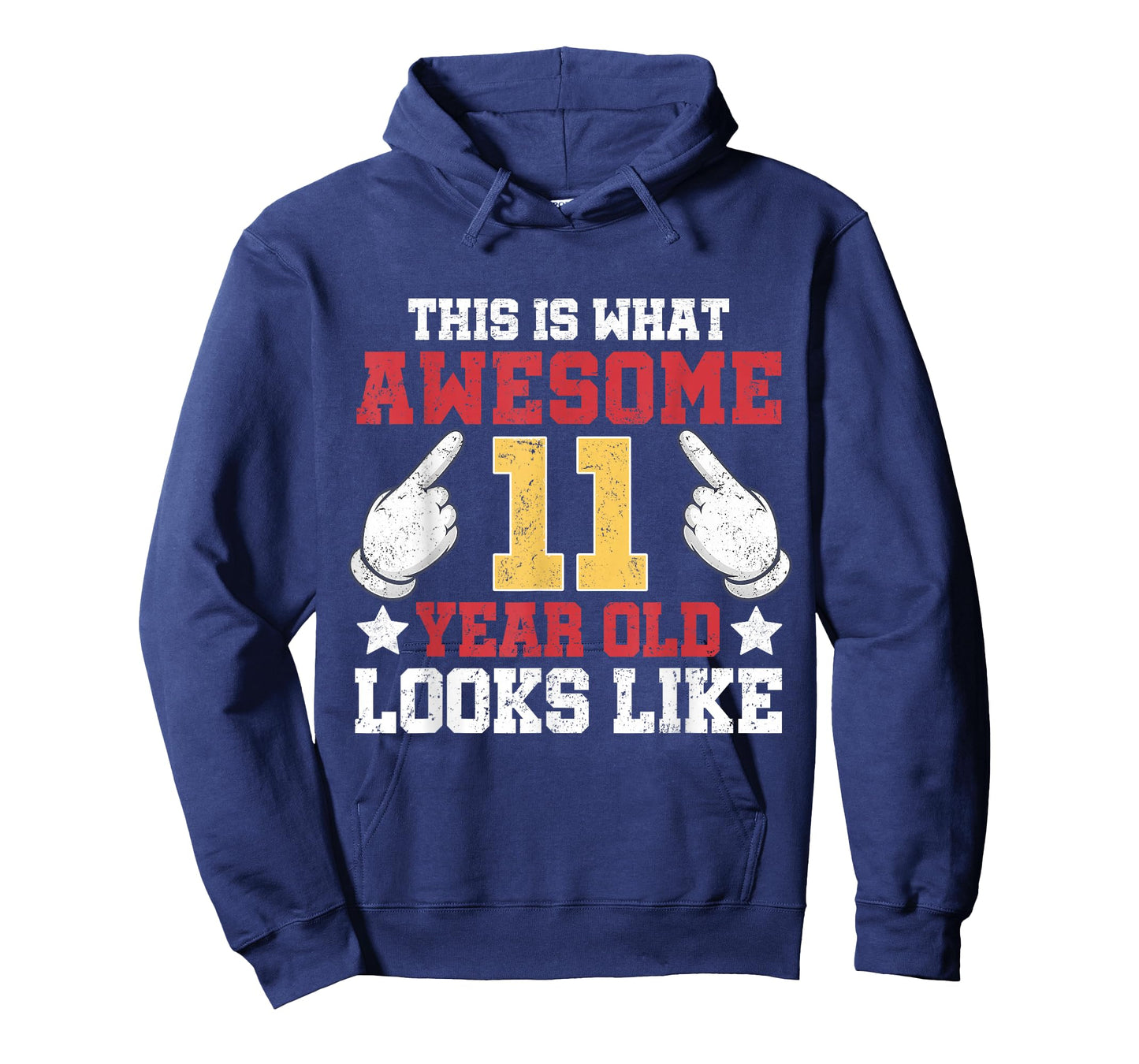 This is What an Awesome 11 Year Old Looks Like 11th Birthday T-Shirt