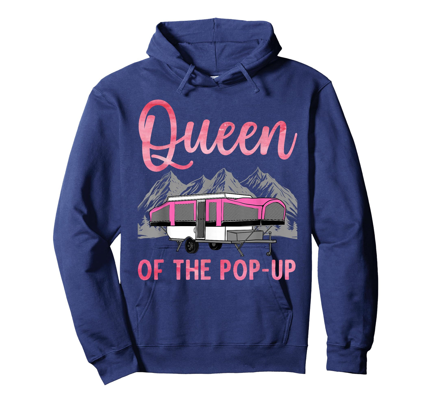 Pop Up Camper Art for Women Girls Pop Up Trailer Camping T-Shirt