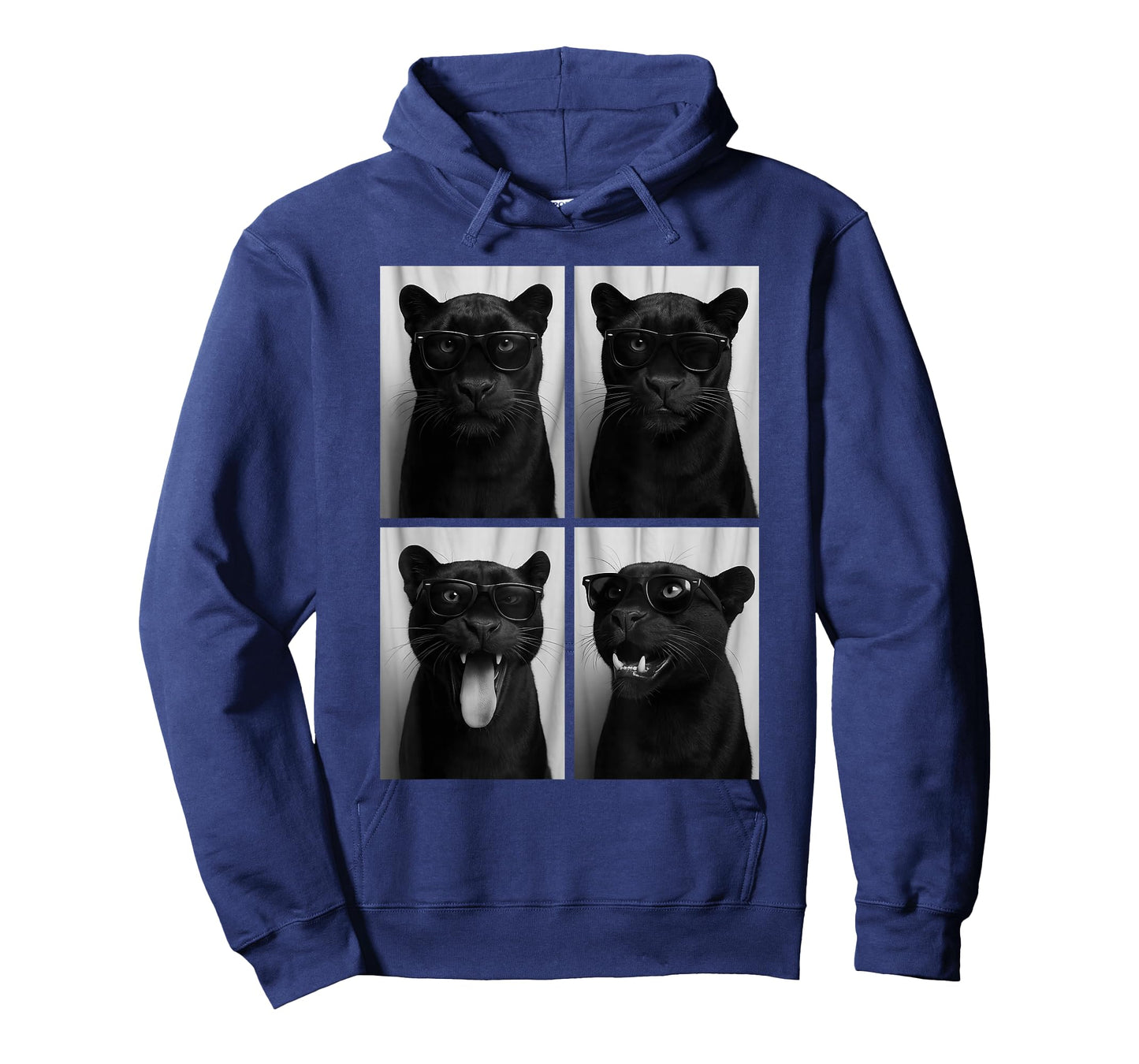 Cool Panthers Sunglasses Feline Jungle Animal Selfie Booth T-Shirt
