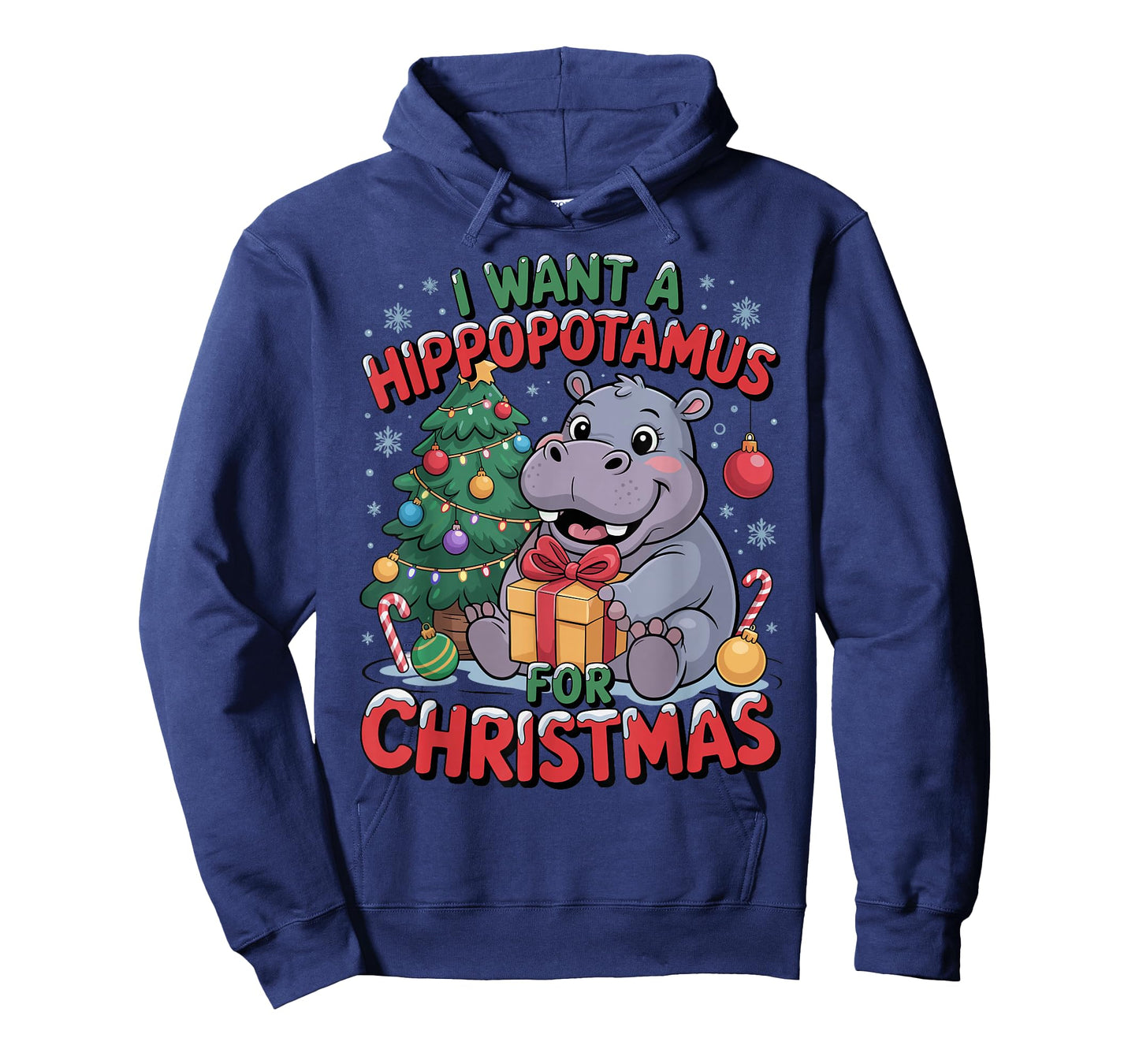 I Want A Hippopotamus for Christmas Shirt Funny Xmas 2025 T-Shirt