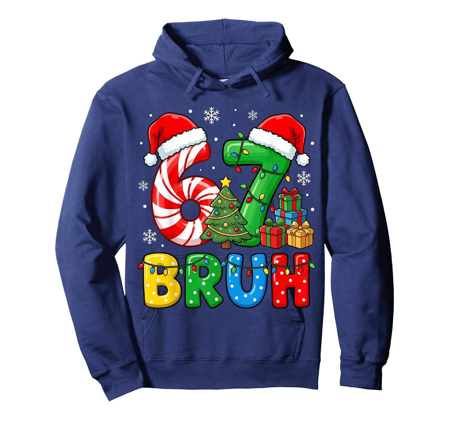 6 7 Pajamas Six Seven Matching Ugly Christmas 67 Gamer Meme T-Shirt