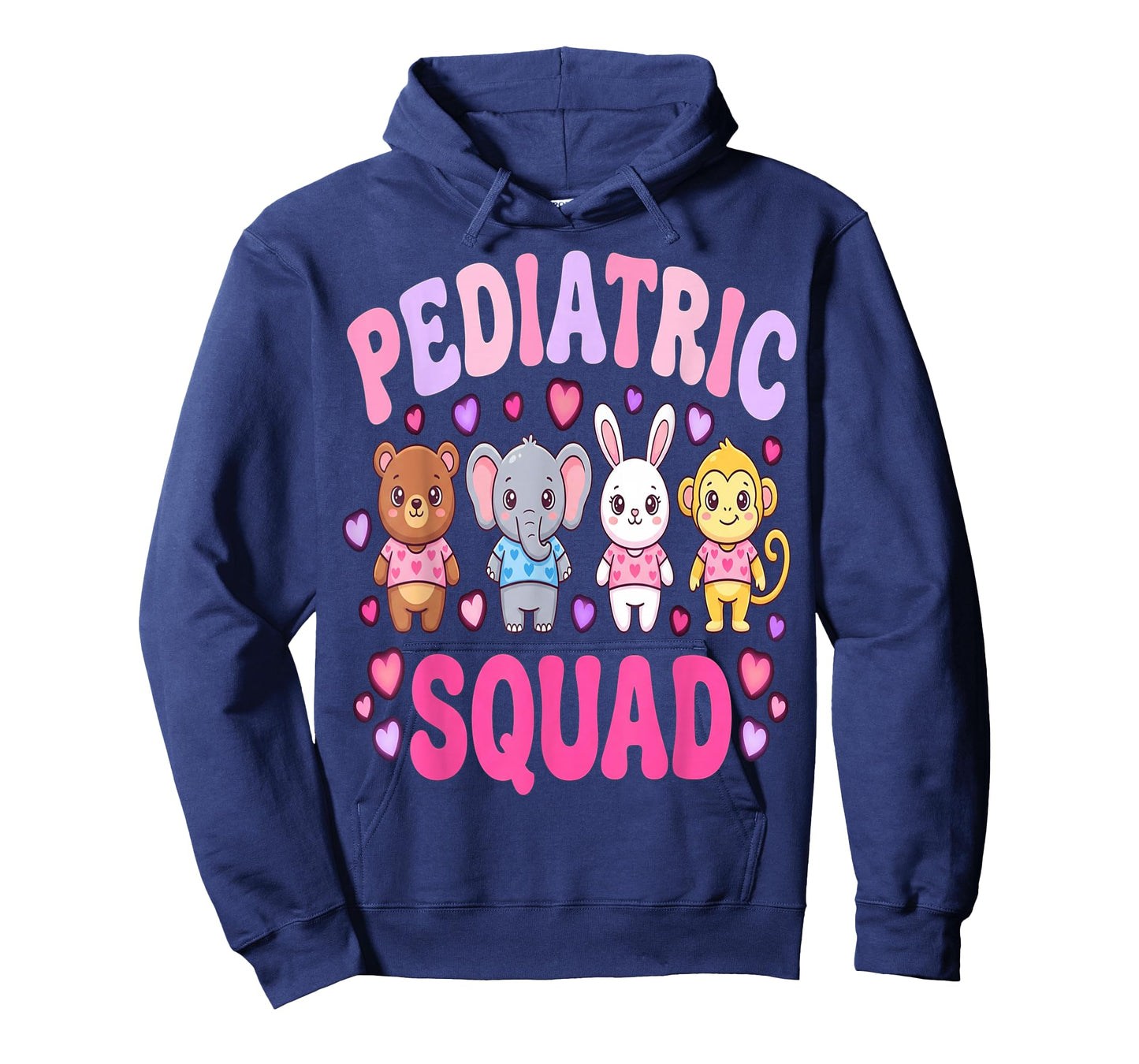 Nurses Heart Pediatric Valentines Peds Nurse Squad Nursing T-Shirt