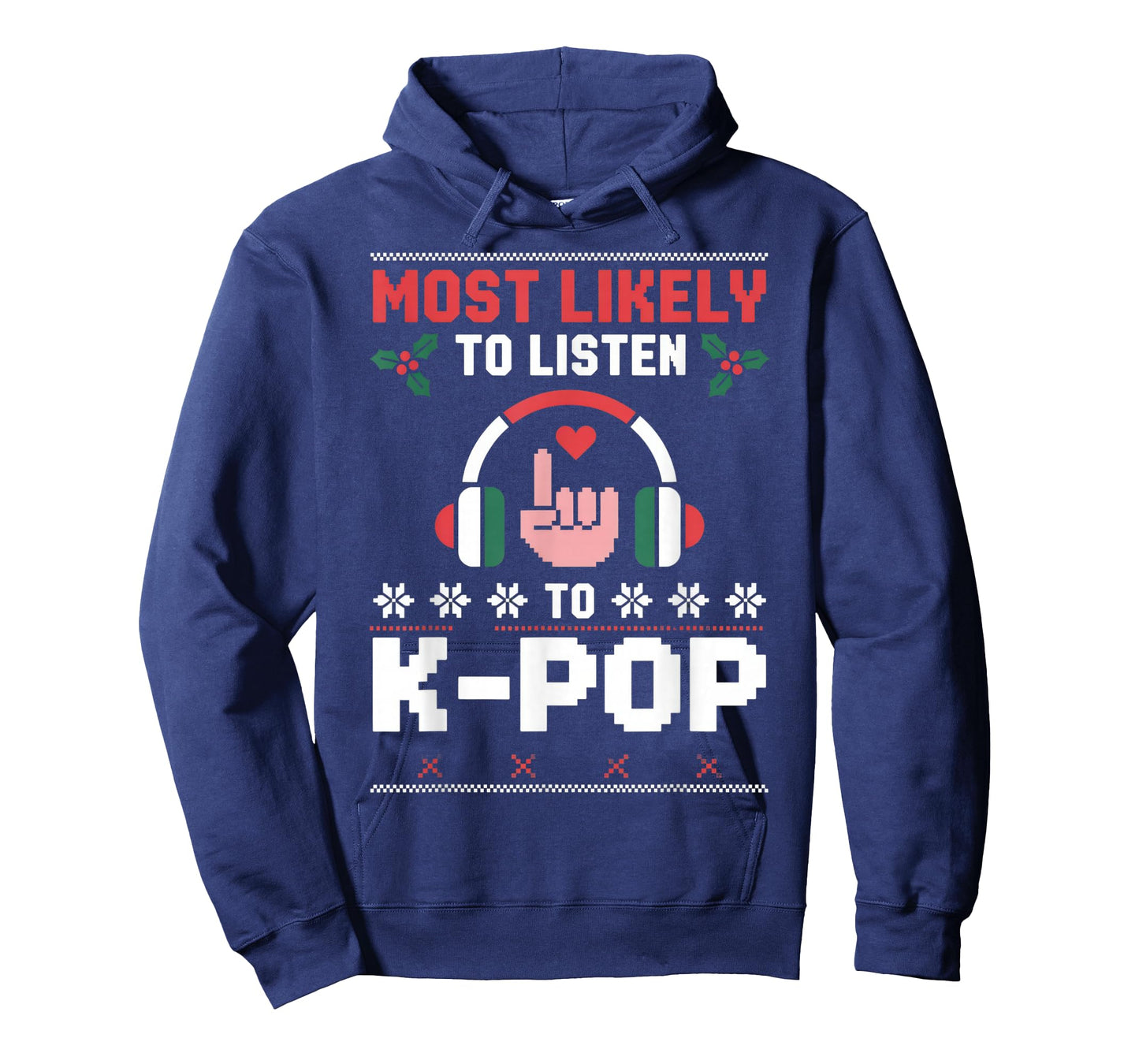Most Likely to Listen to K-Pop Fans Christmas Event T-Shirt