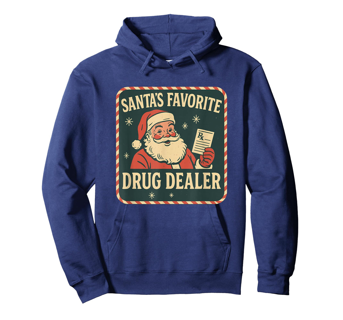 Santa Favorite Drug Dealer Christmas Pharmacy Tech Nurse T-Shirt