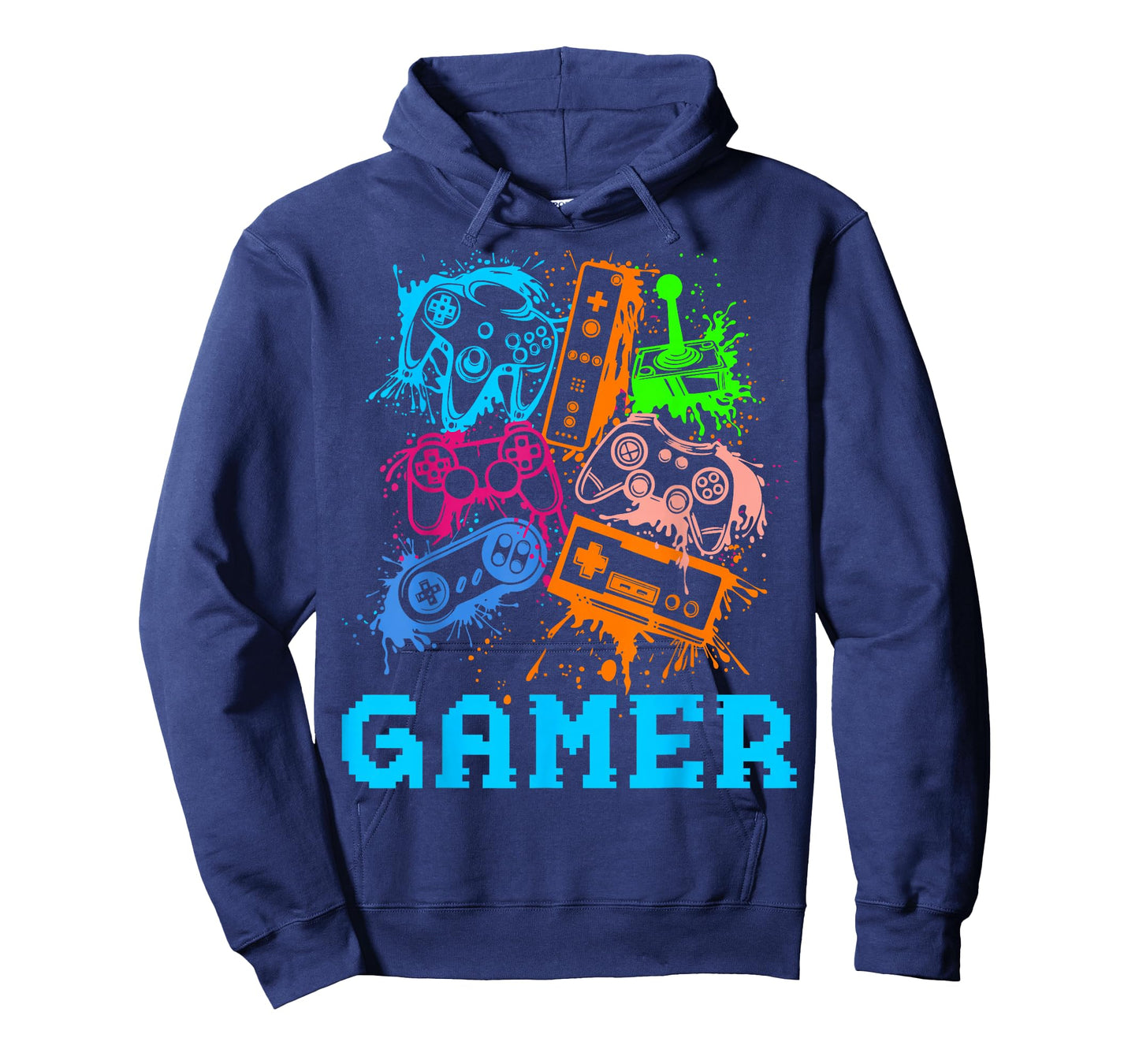 Video Game Console Controllers Classic Gamer Lover Colorful T-Shirt
