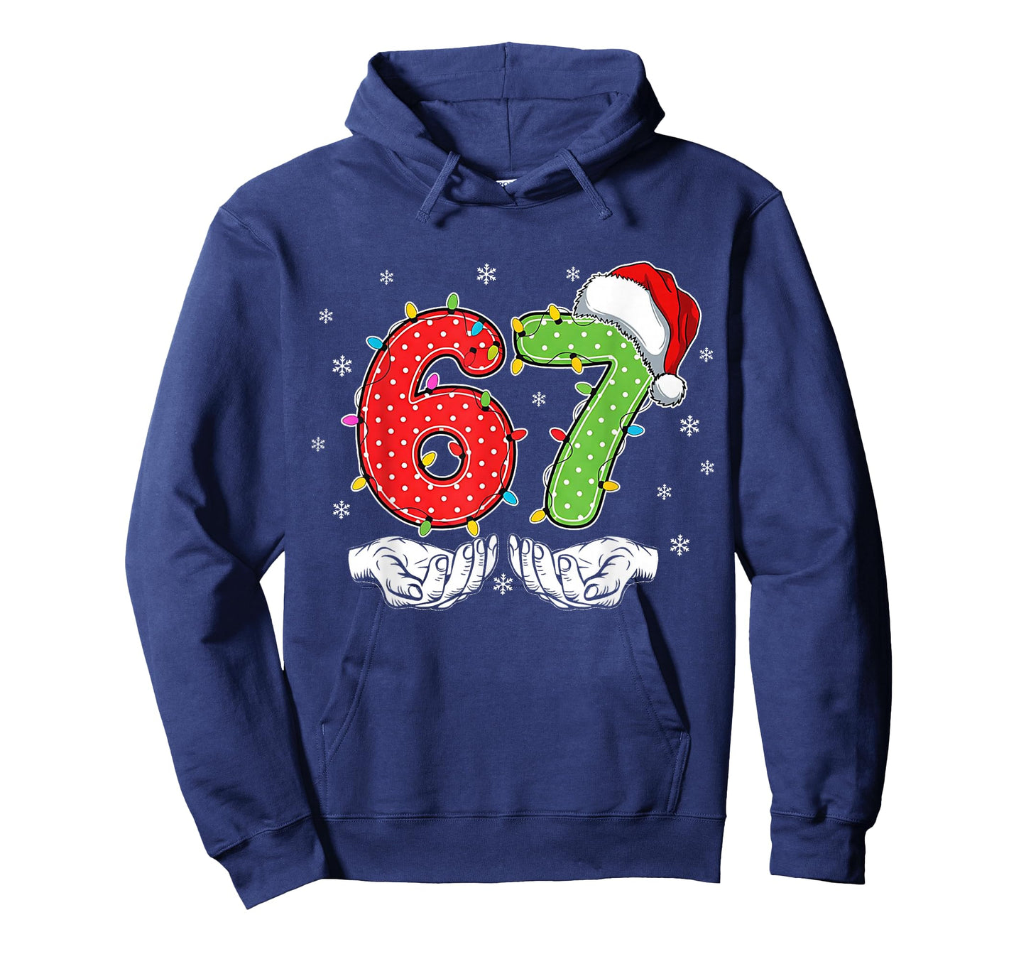 Number 67 Matching Six Seven 6 7 Meme 6-7 Christmas Costume T-Shirt