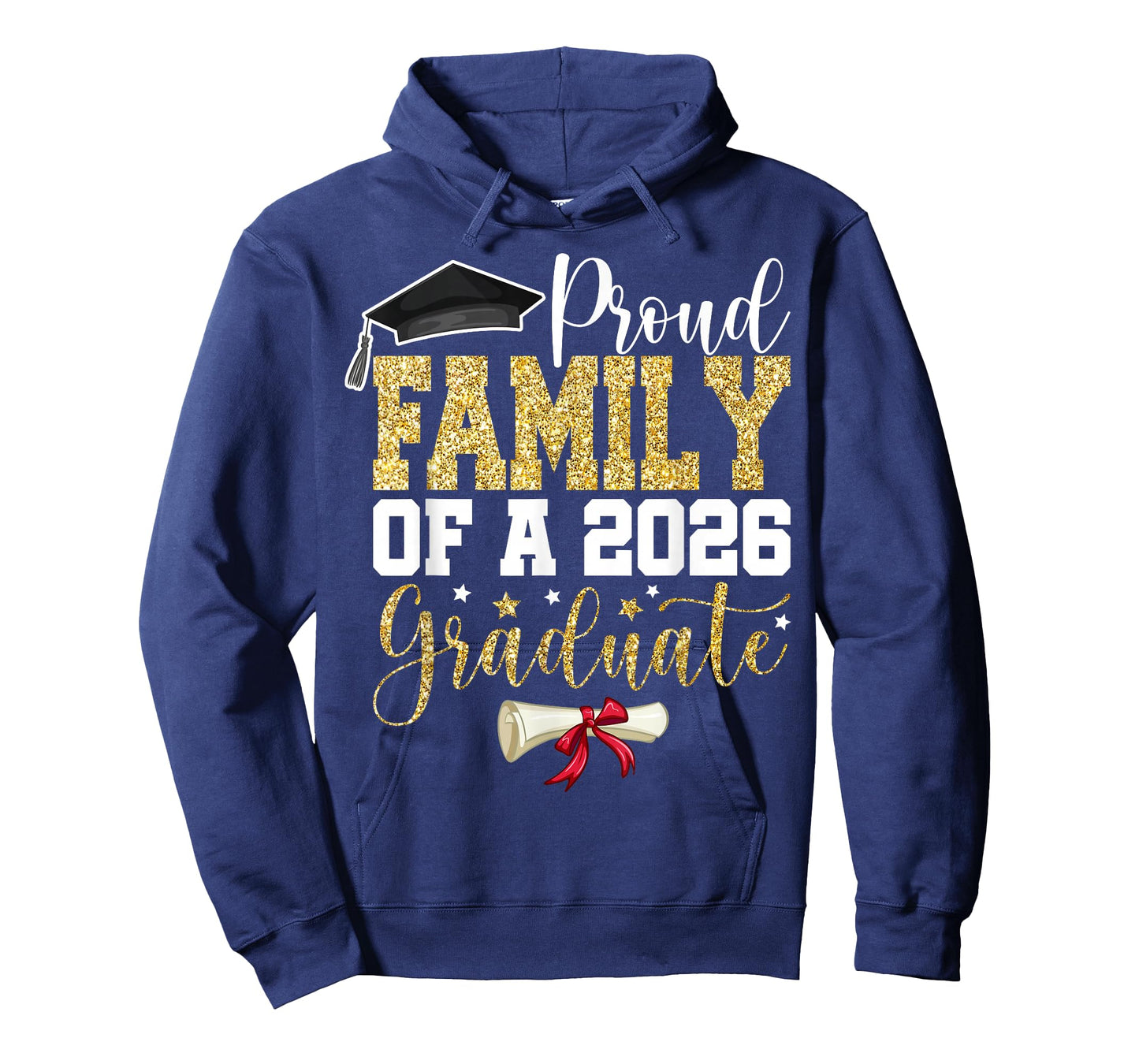 Proud Family of 2026 Senior Graduate Family Graduation 2026 T-Shirt