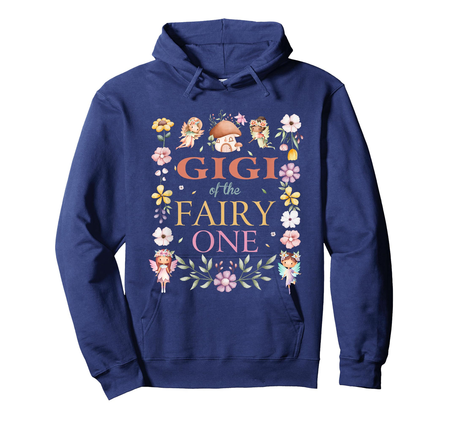 Gigi of The Fairy One 1St Birthday Girl Family Matching T-Shirt