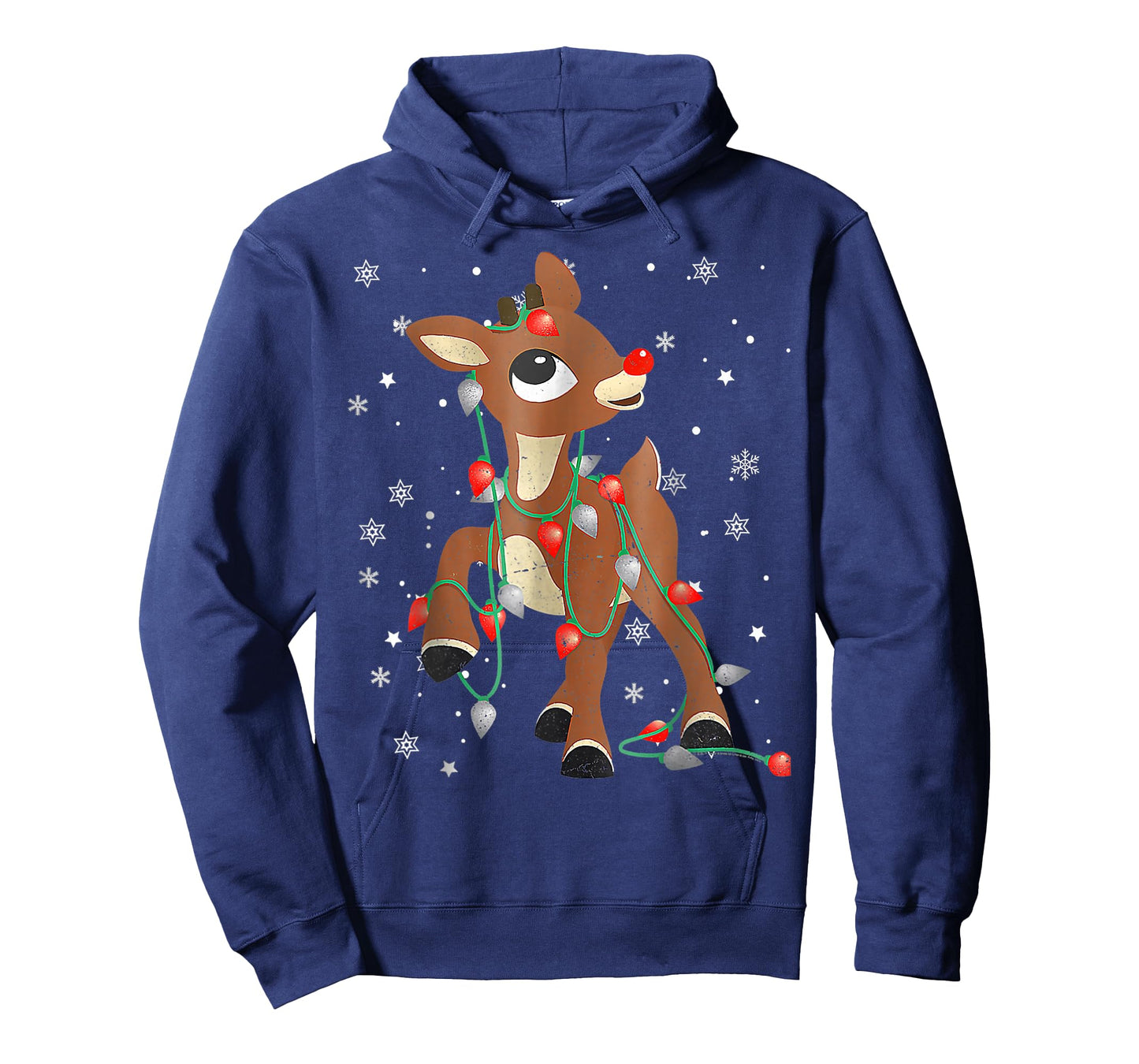 Cute Rudolph The Red Nose Reindeer for Kids Christmas T-Shirt
