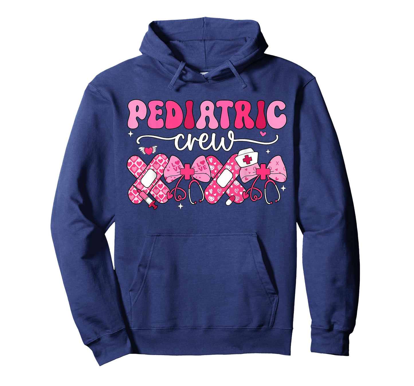 Pediatric Valentines Nurse Crew PEDS Nurse Valentines Day T-Shirt