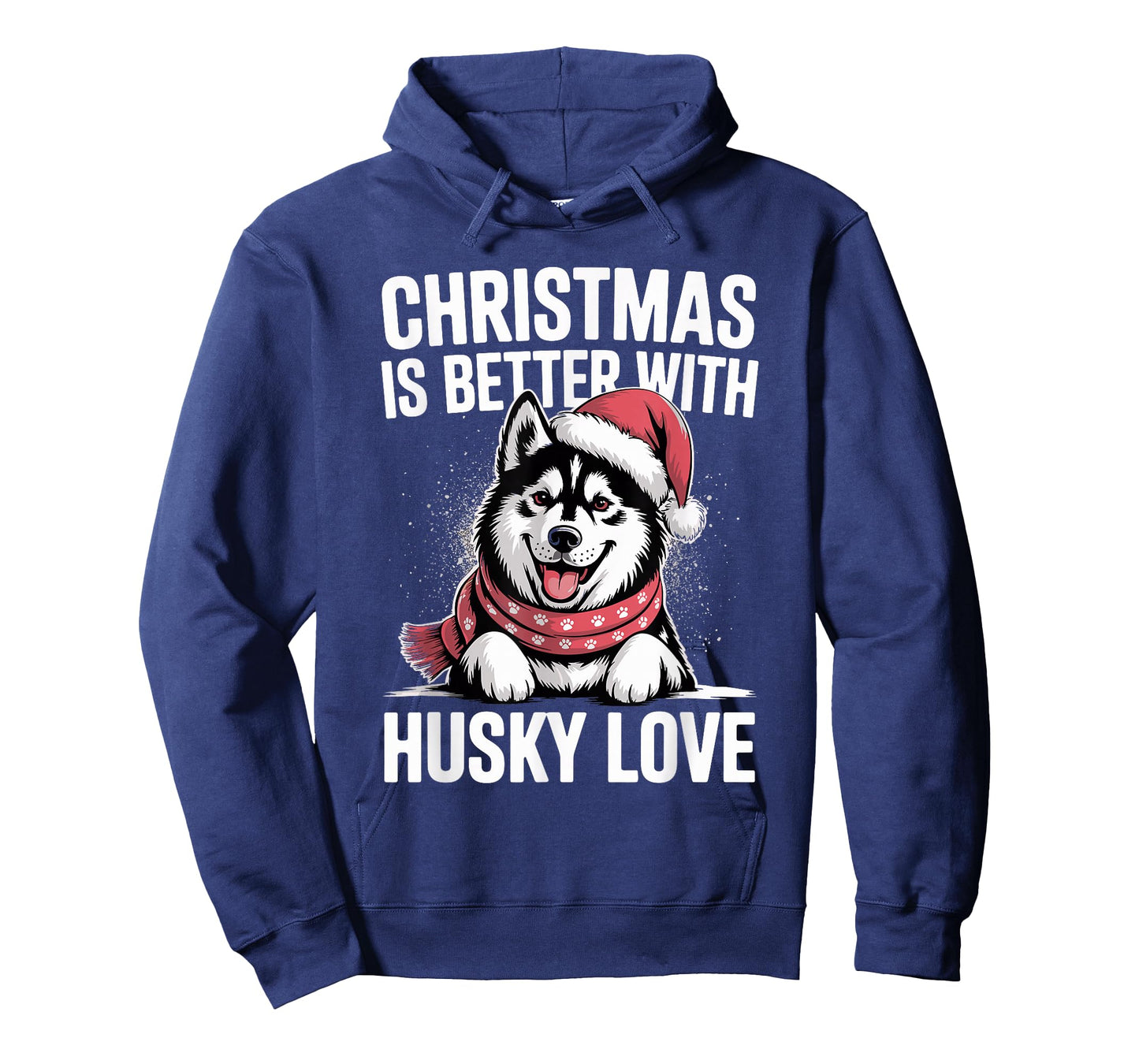Cute Xmas Puppy Christmas is Better with Siberian Husky Love T-Shirt