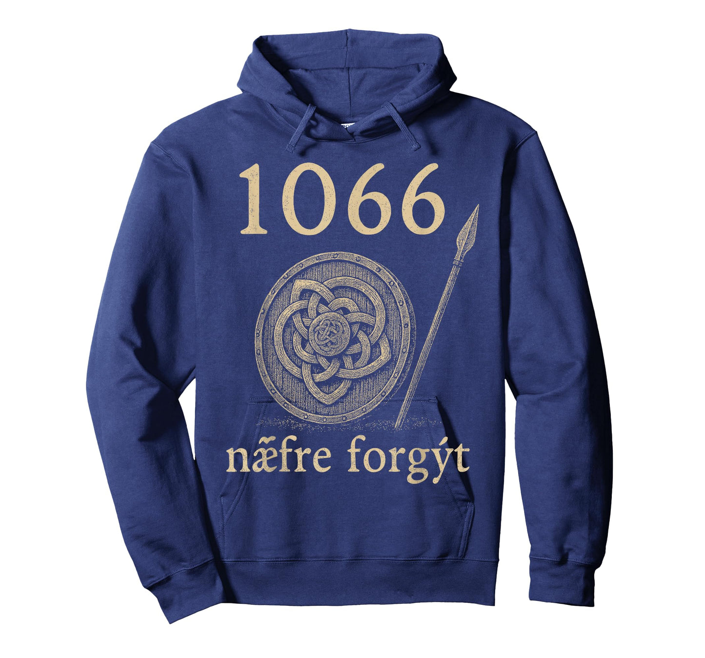1066 Næfre Forgyt Old English Viking History Quote T-Shirt