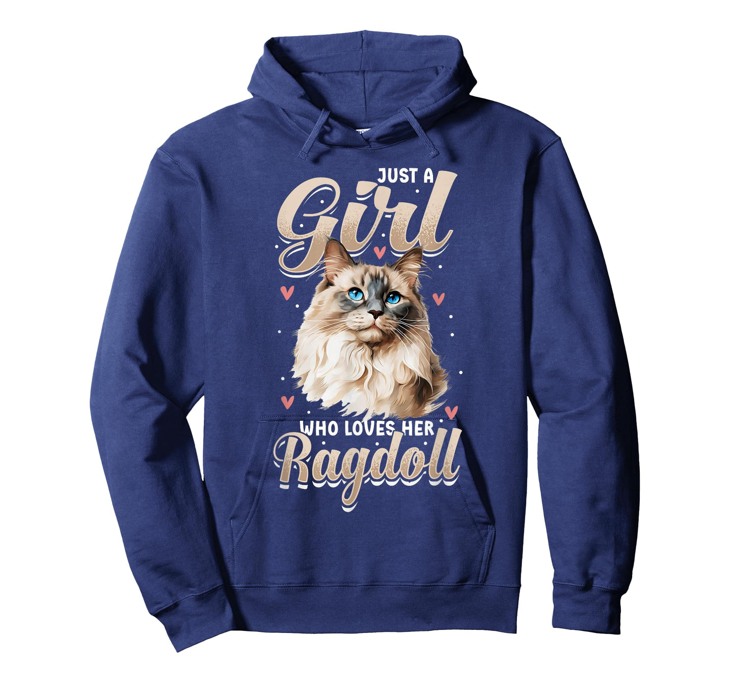 Ragdoll Cat Lover, Just A Girl Who Loves Her Ragdoll T-Shirt