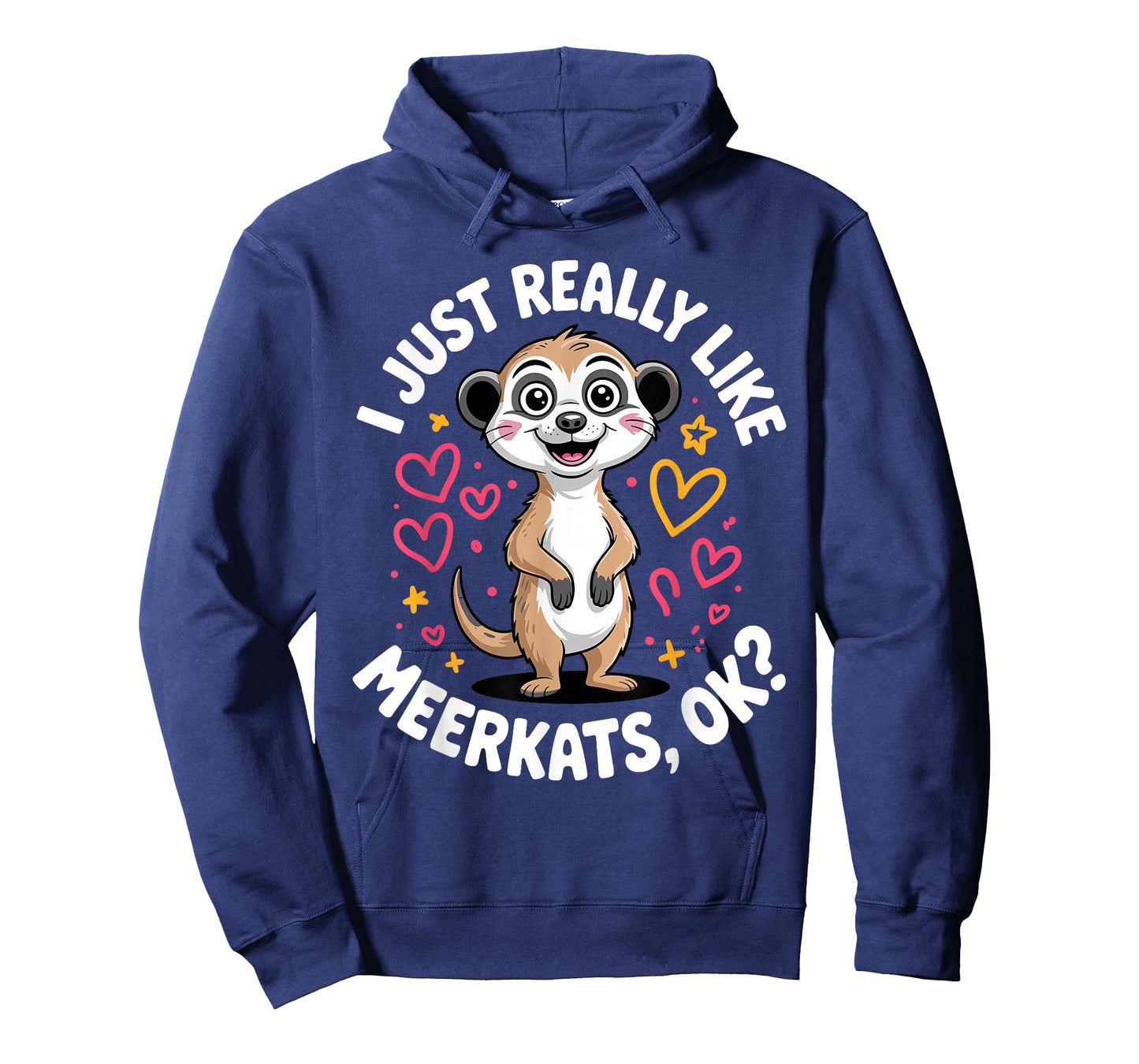 Meerkat Art for Men Women Kids Zoo Safari Animal Meerkat T-Shirt