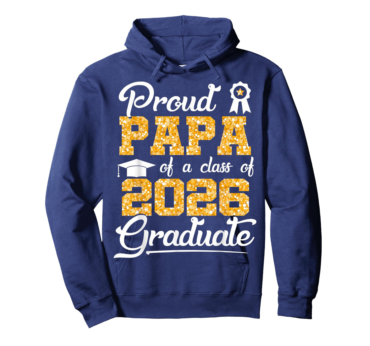Proud Papa of a Class of 2026 Senior Funny Graduate 2026 T-Shirt