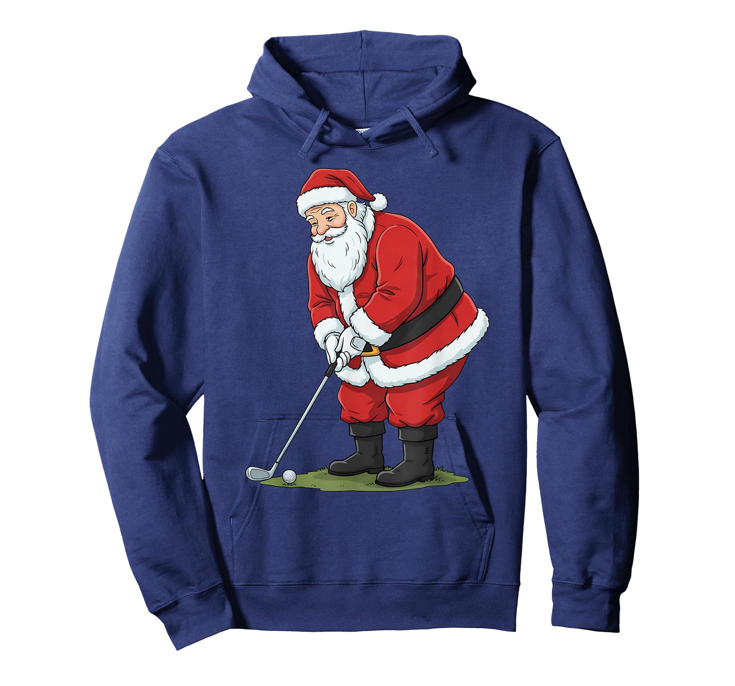 Christmas Santa Golf Golfer Xmas Funny Christmas Golfing T-Shirt