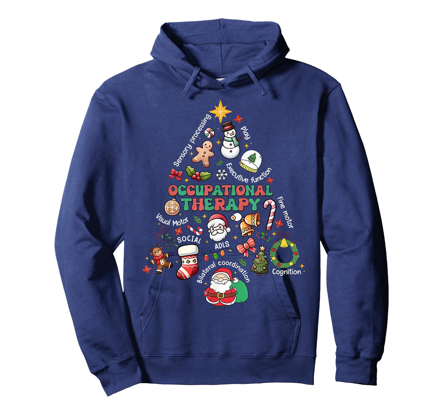 Occupational Therapy Christmas Tree OT Special Education T-Shirt