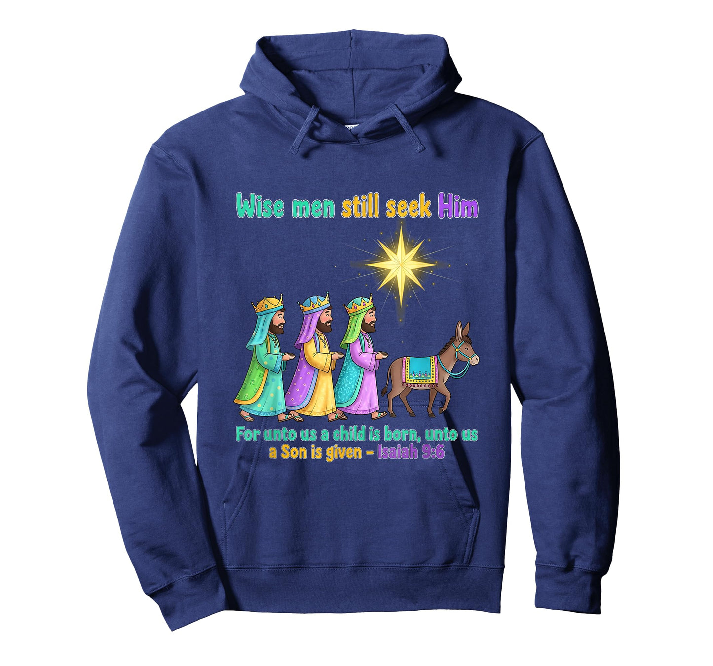 Wise Men Still Seek Him 3 Kings Religious Christmas T-Shirt