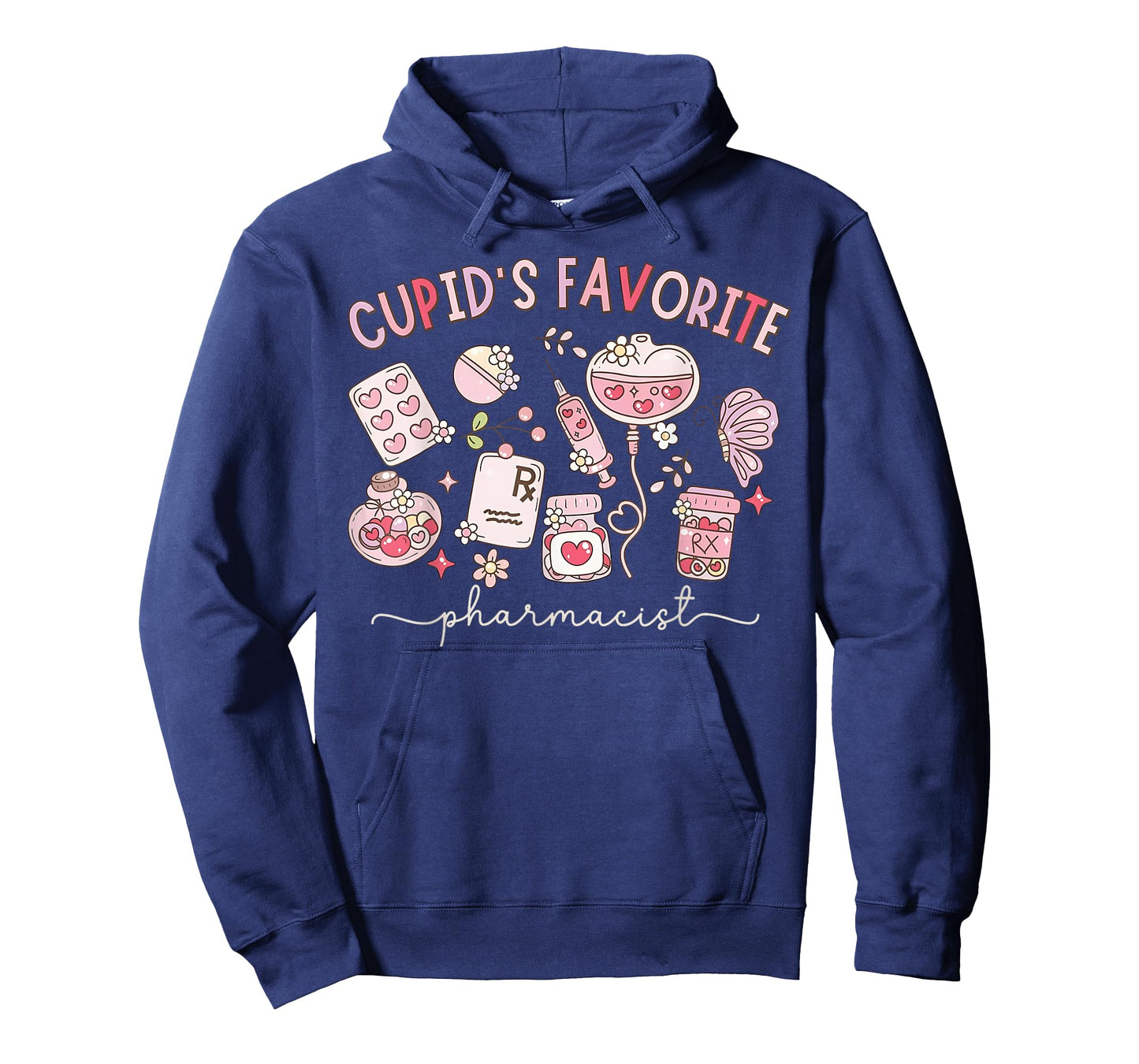 Cupid's Favorite Pharmacist Valentines Day PharmD Pharmacy T-Shirt