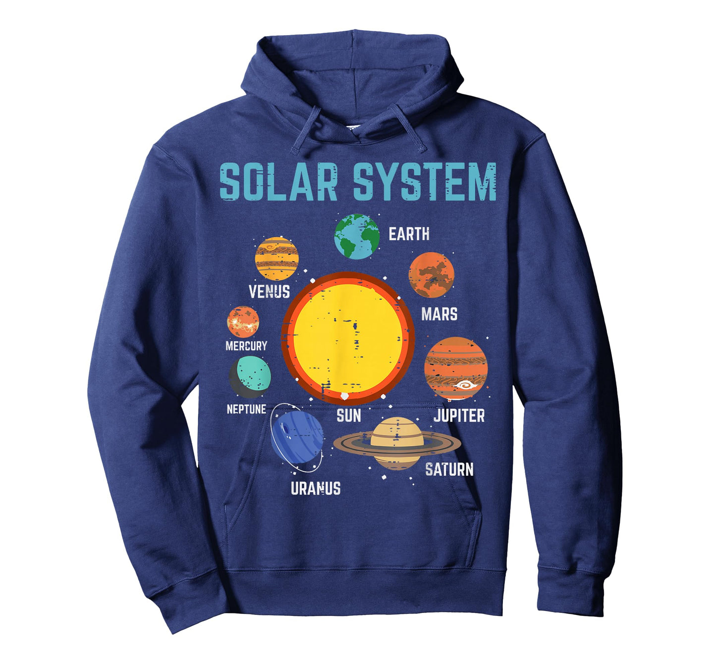 Solar System Sun Planets Galaxy Astronomy Men Women Kids T-Shirt