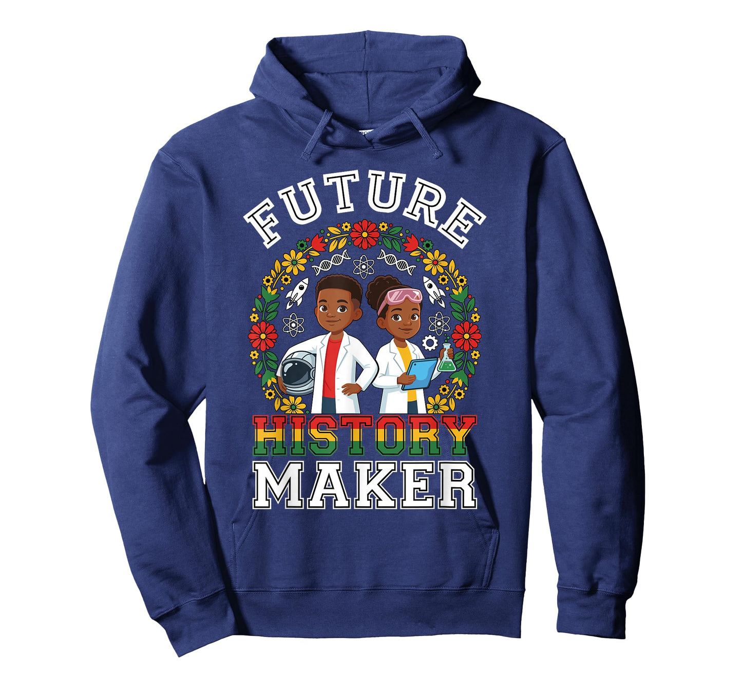 Future History Maker Black History Month Kids Boys Girls T-Shirt