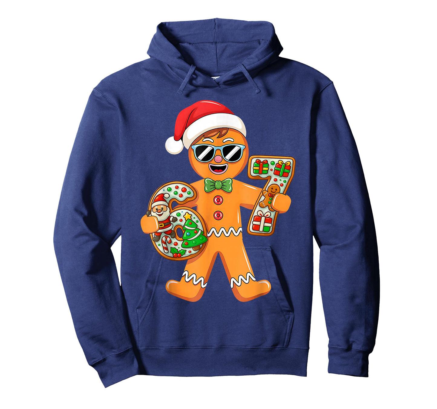 Funny Gingerbread Six Seven 67 Gingerbread Man Xmas Pajamas T-Shirt