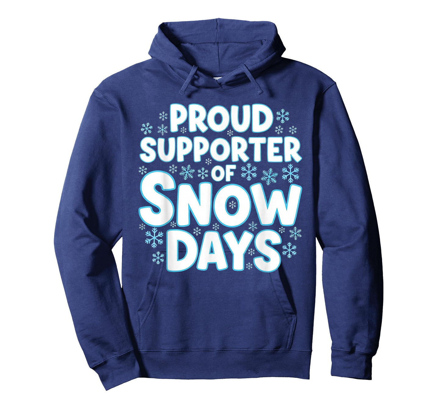 Proud Supporter of Snow Days Funny Teacher Crew T-Shirt