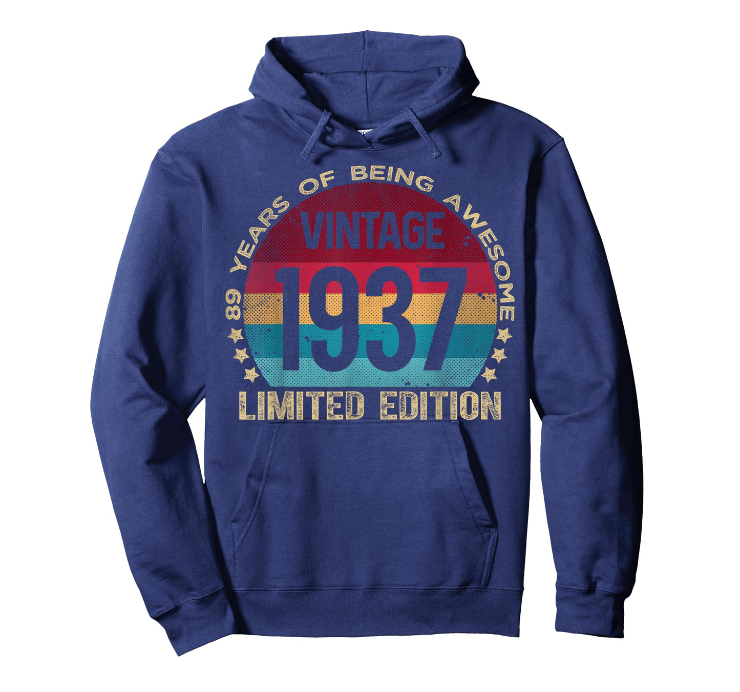 89 Year Old Gifts Vintage 1937 Limited Edition 89th Birthday T-Shirt