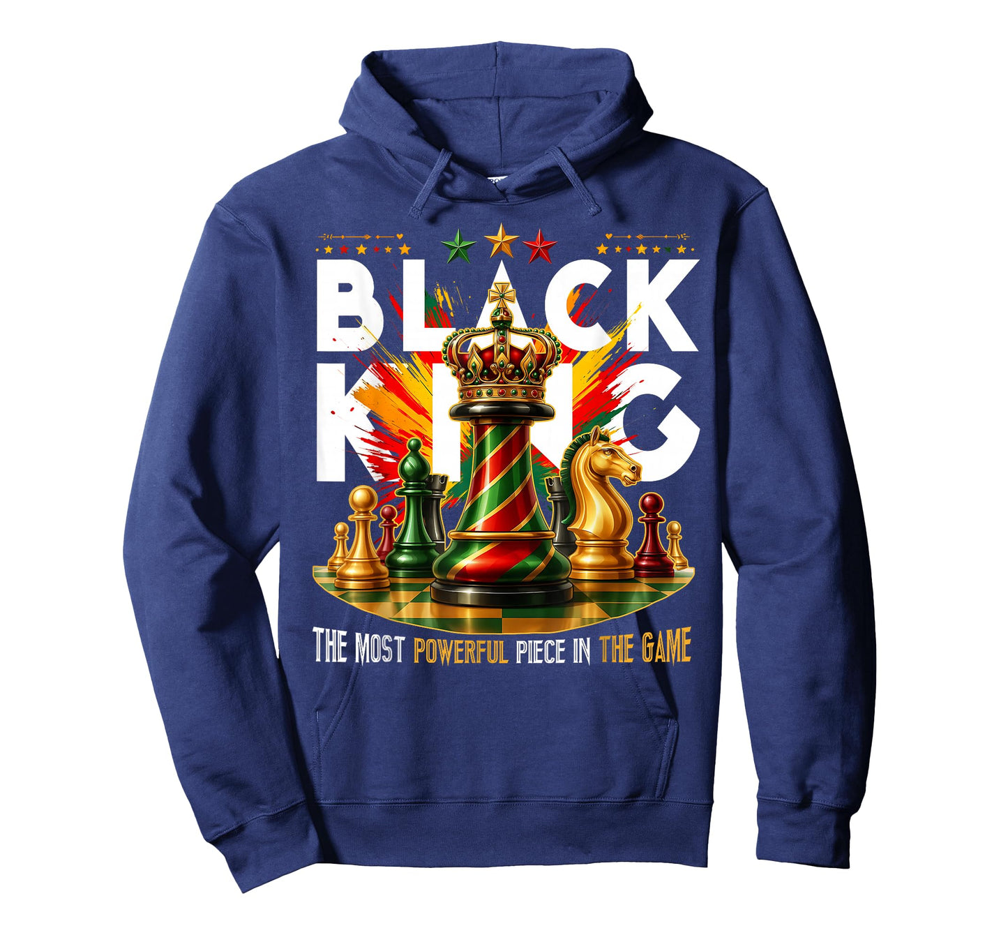 Black History The Most Powerful Piece in The Game Black King T-Shirt