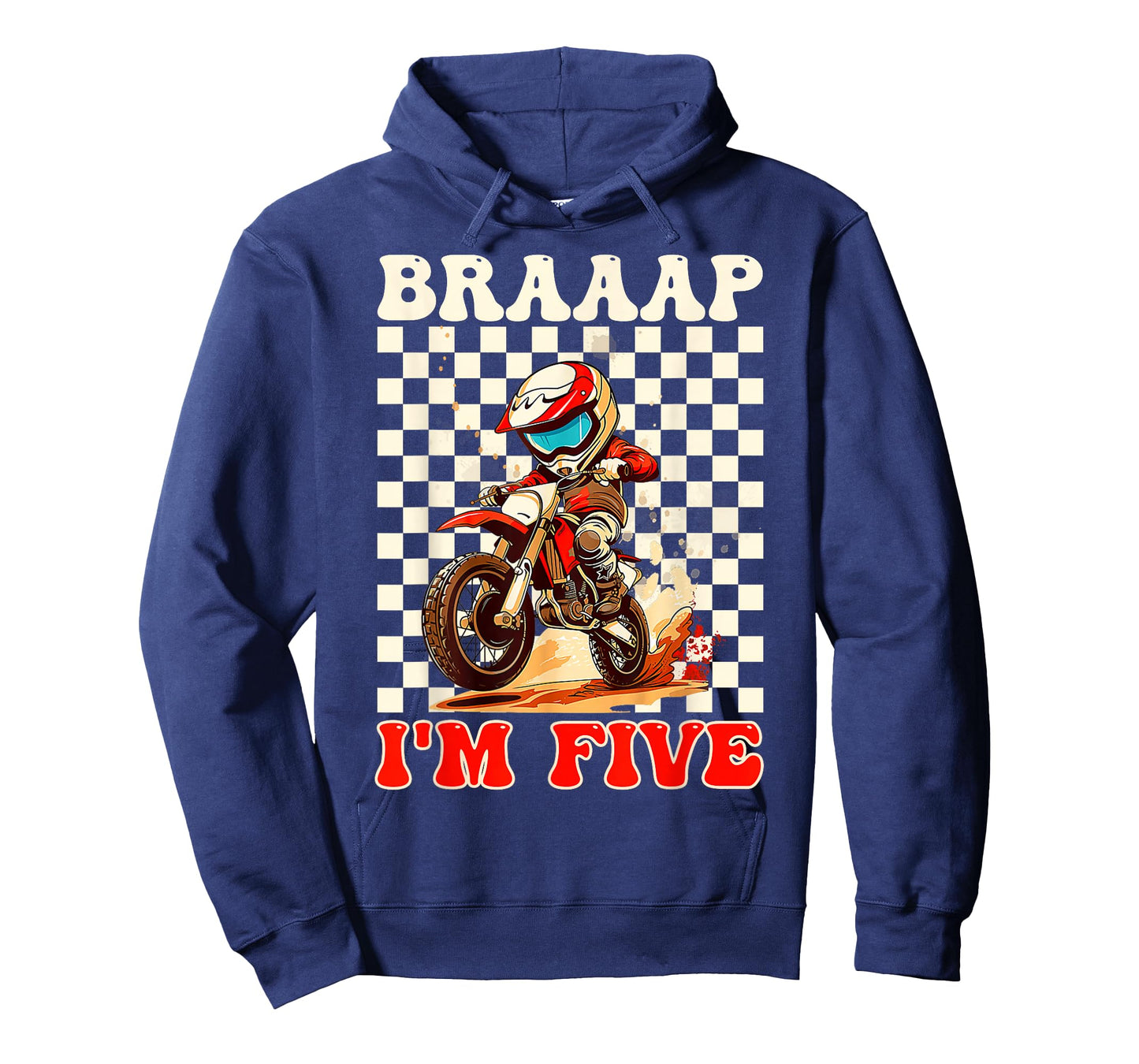 Kids It's My 5th Birthday Boy Motocross Dirt Bike 5 Year Old T-Shirt