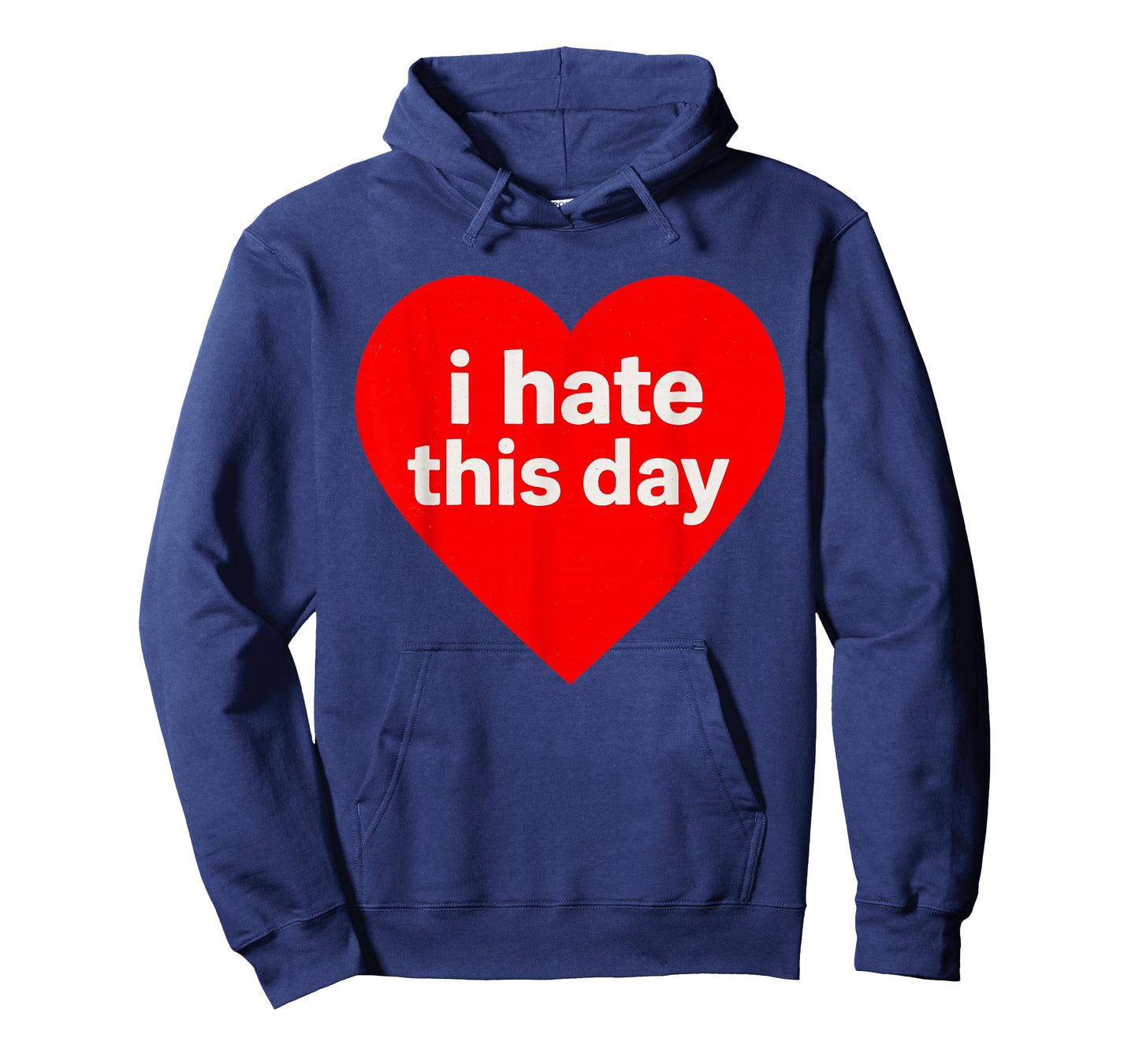 Funny Anti Valentines Day (Heart) I Hate This Day T-Shirt