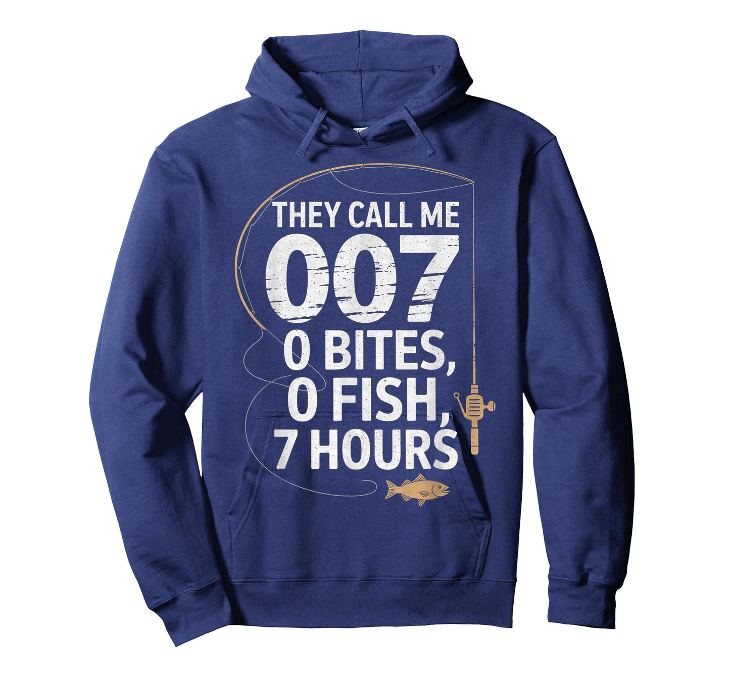 Fisherman Joke Dad - They Call Me 007 Funny Fishing Humor T-Shirt