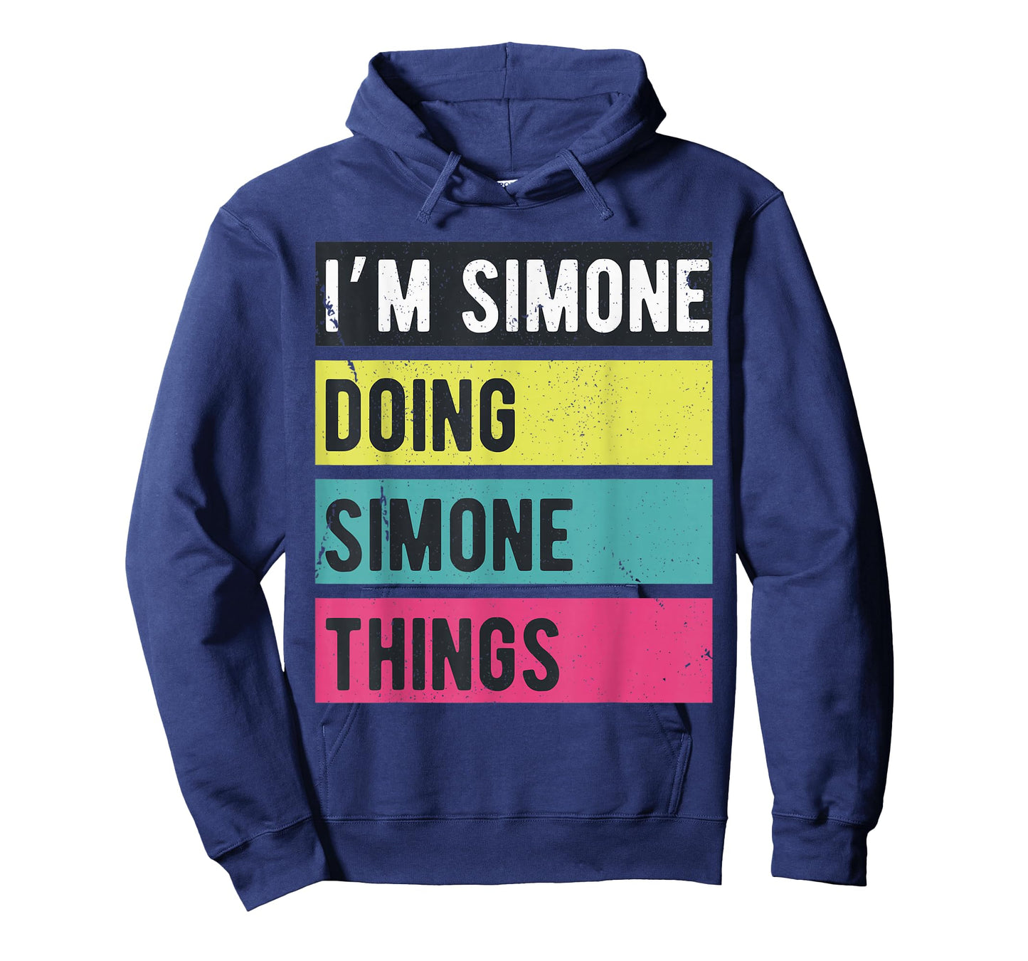 Doing Simone Things Funny Personalized Names Retro T-Shirt