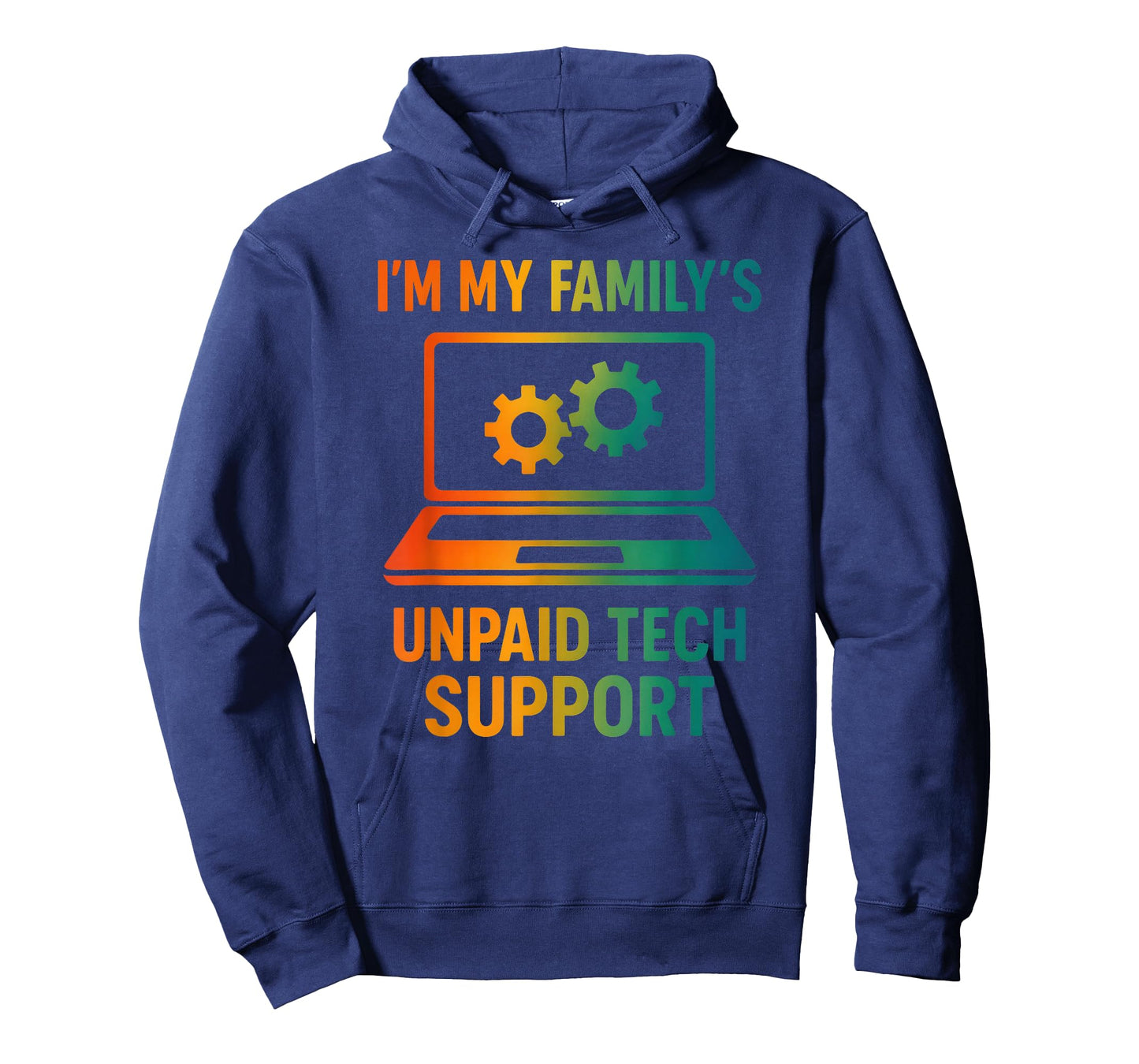 Funny Unpaid Tech Support Funny Computer Geek Nerd IT Worker T-Shirt