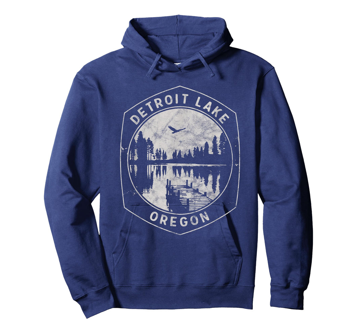 Vintage Detroit Lake Oregon Outdoors Vacation T-Shirt