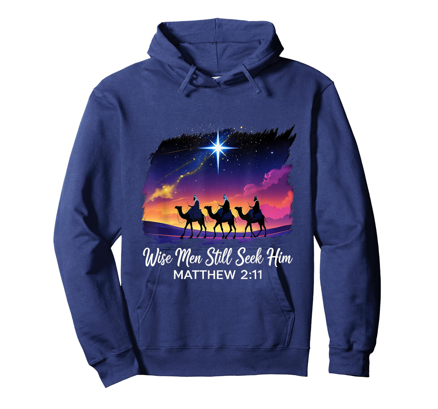 Vintage Wise Men Still Seek Him Jesus Faith 3 Kings T-Shirt